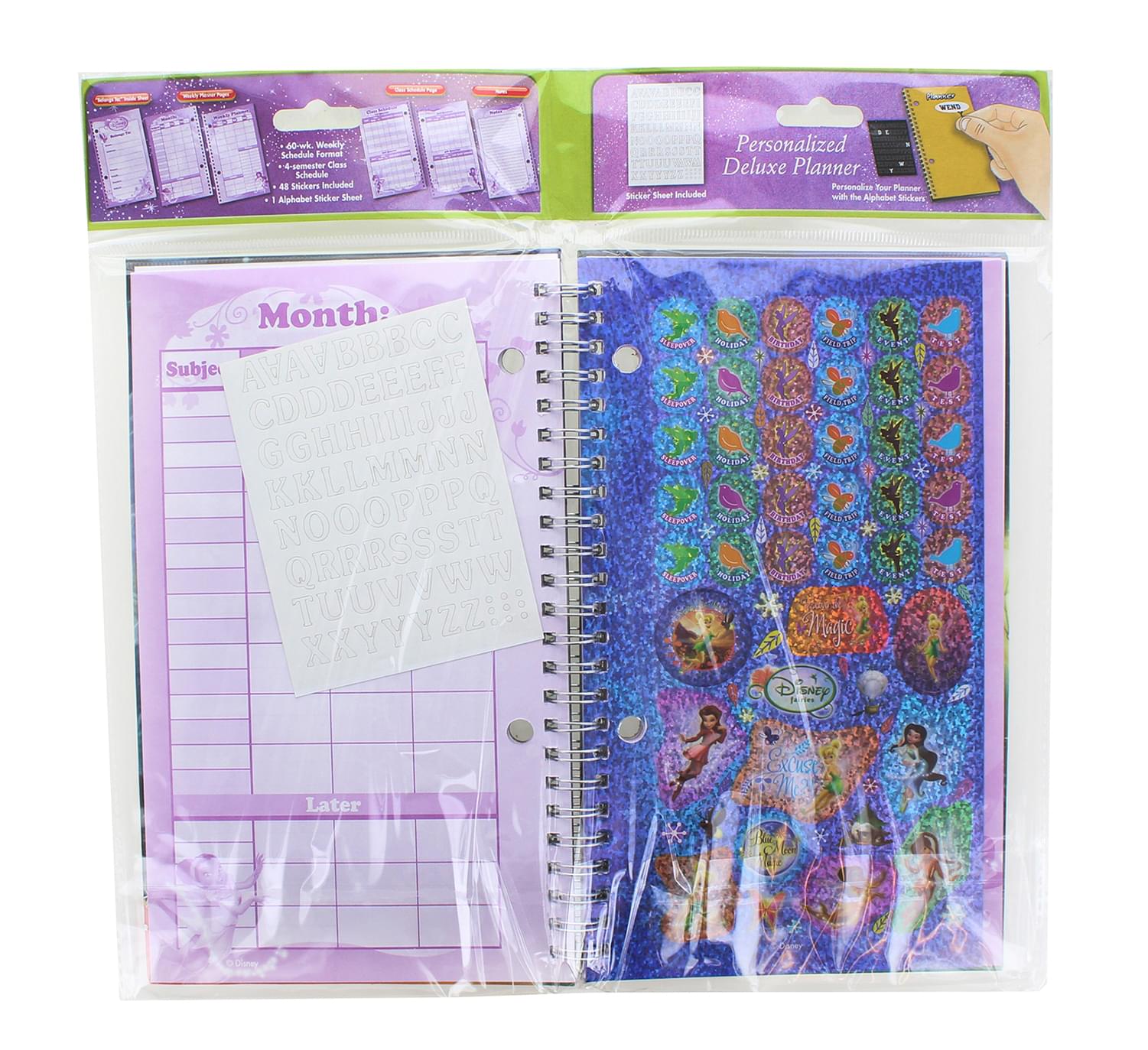 Enchanting Disney Tinker Bell Personalized Deluxe Planner