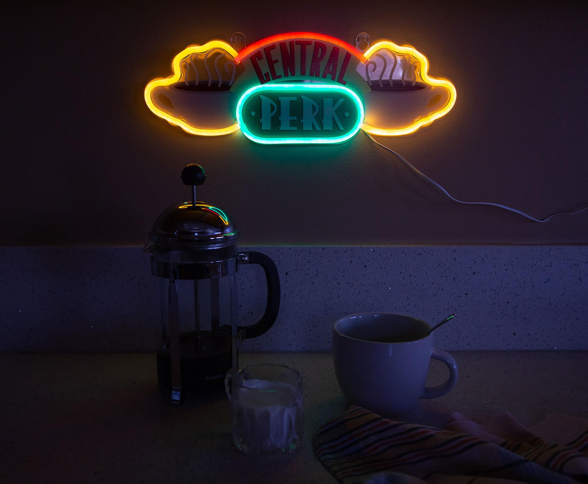 Friends Central Perk Coffee Shop 16-Inch Neon Light Sign Replica - Turn Your Space into a Hangout Haven!