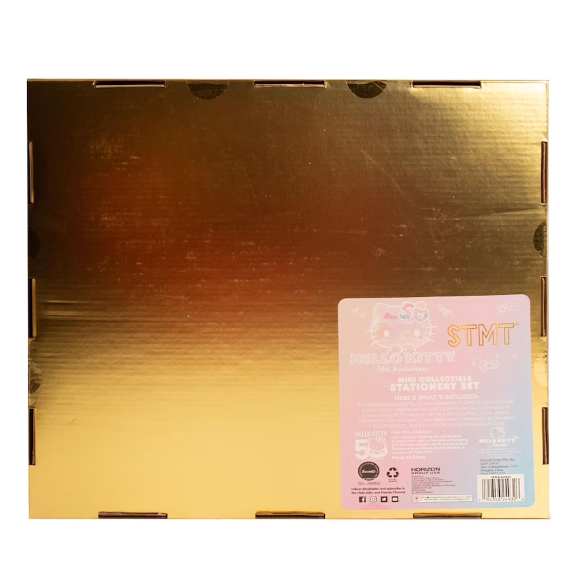 Sanrio Hello Kitty x STMT 50th Anniversary Delightful Mini Collectible Stationery Set