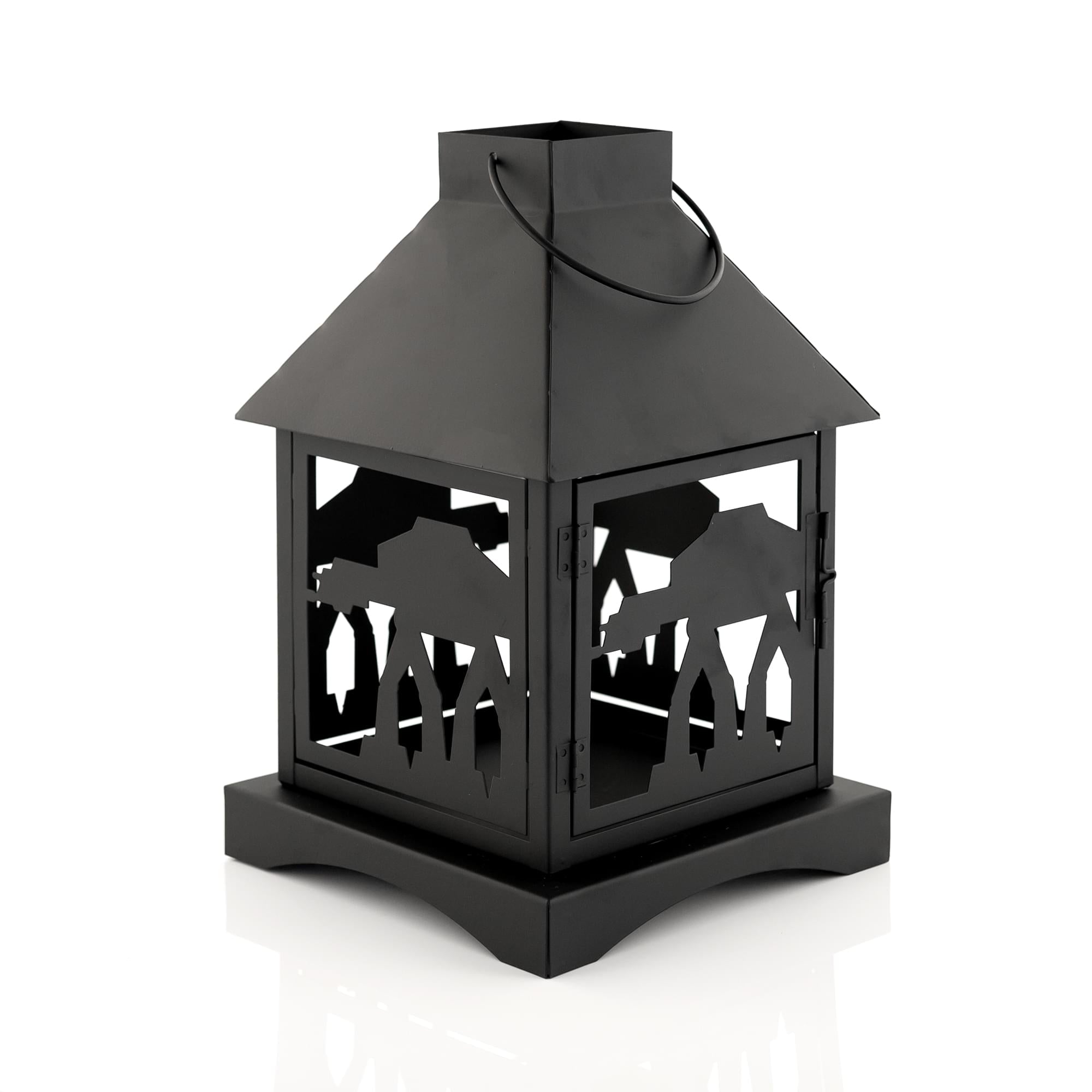 Star Wars Imperial AT-AT Walker 12-Inch Black Stamped Lantern
