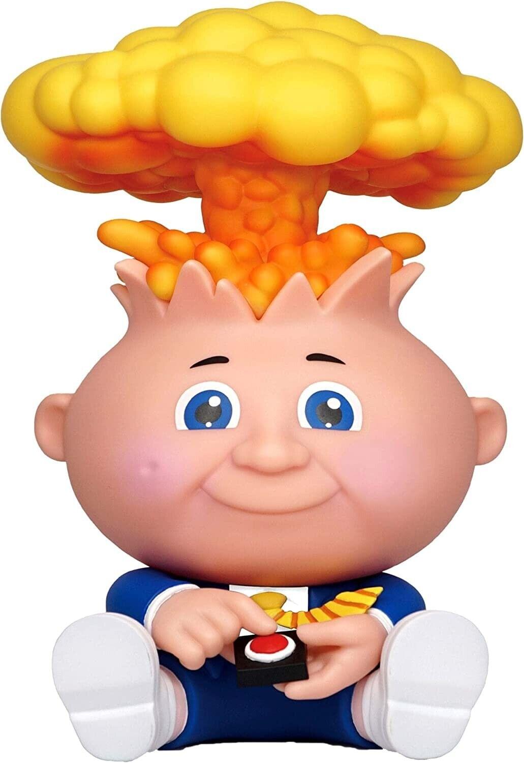 Explosive Garbage Pail Kids Adam Bomb 8-Inch PVC Figural Bank - A Must-Have Collectible!