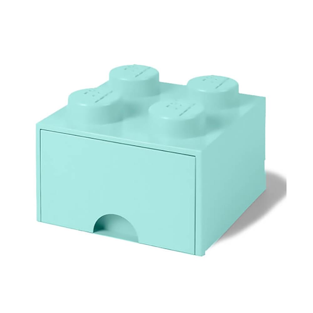 LEGO Stackable Mint Green Brick Drawer - Fun Storage for Kids