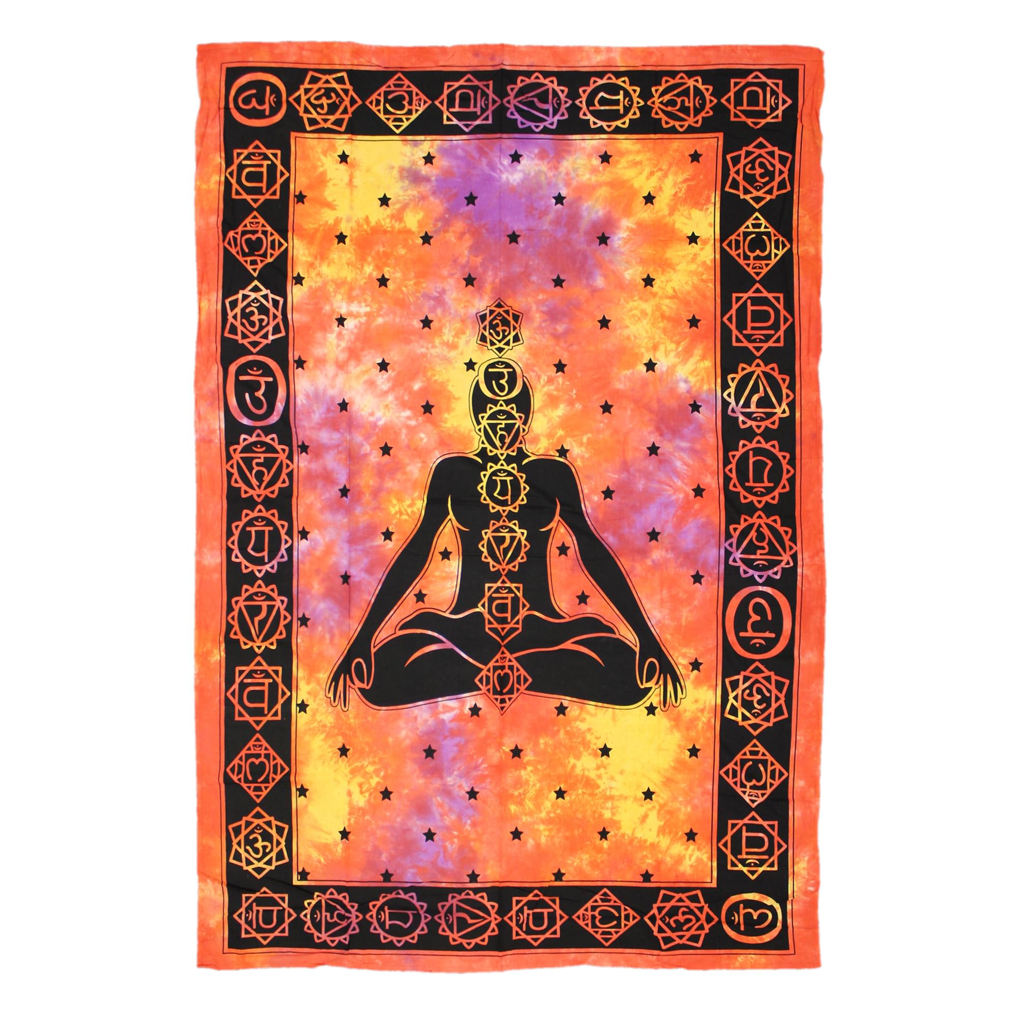 Serenity-Inspired Zen Yoga Wall Tapestry (54 x 80 Inch)