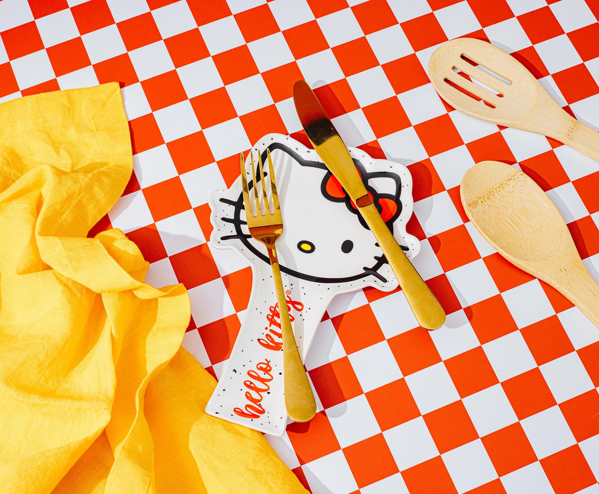 Sanrio Hello Kitty Ceramic Spoon Rest - Stylish & Functional