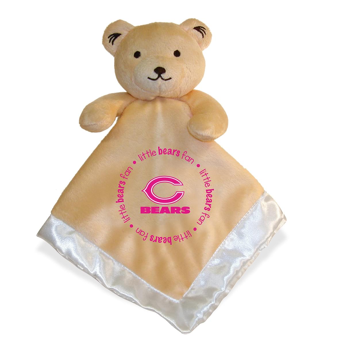 Chicago Bears NFL Super Soft Teddy Bear Baby Blanket