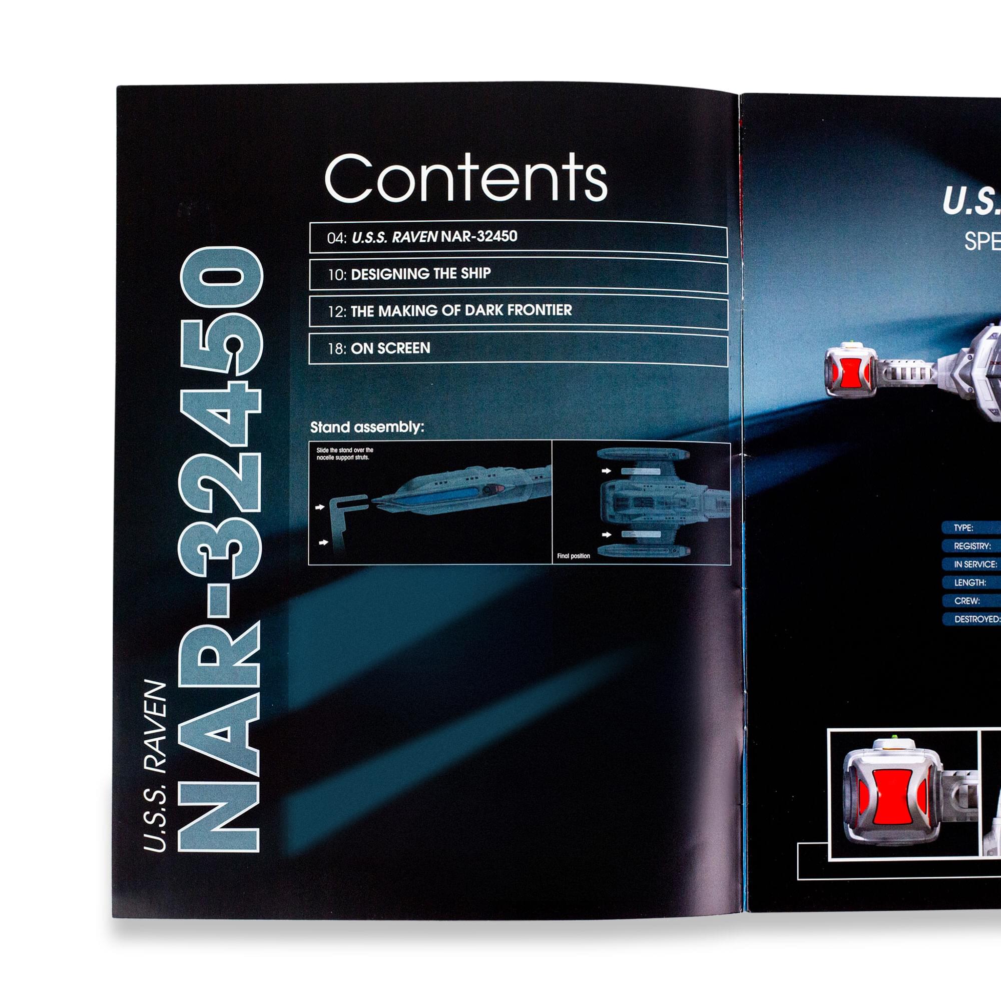Eaglemoss Star Trek USS Raven NAR-32450 Magazine Issue #66: A Galactic Adventure Awaits!