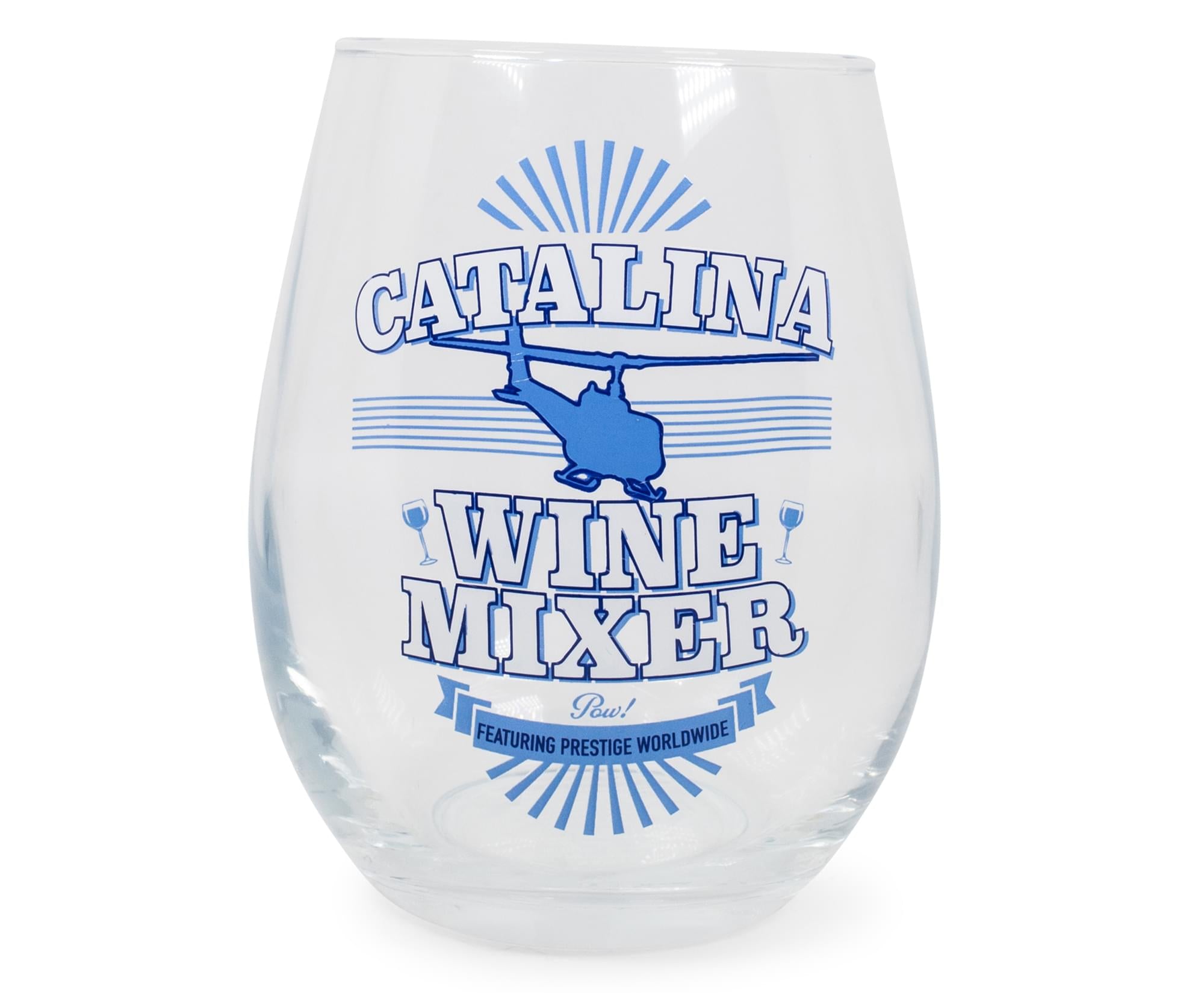 Step Brothers Catalina Wine Mixer 20 oz Stemless Wine Glass - The Ultimate Party Essential