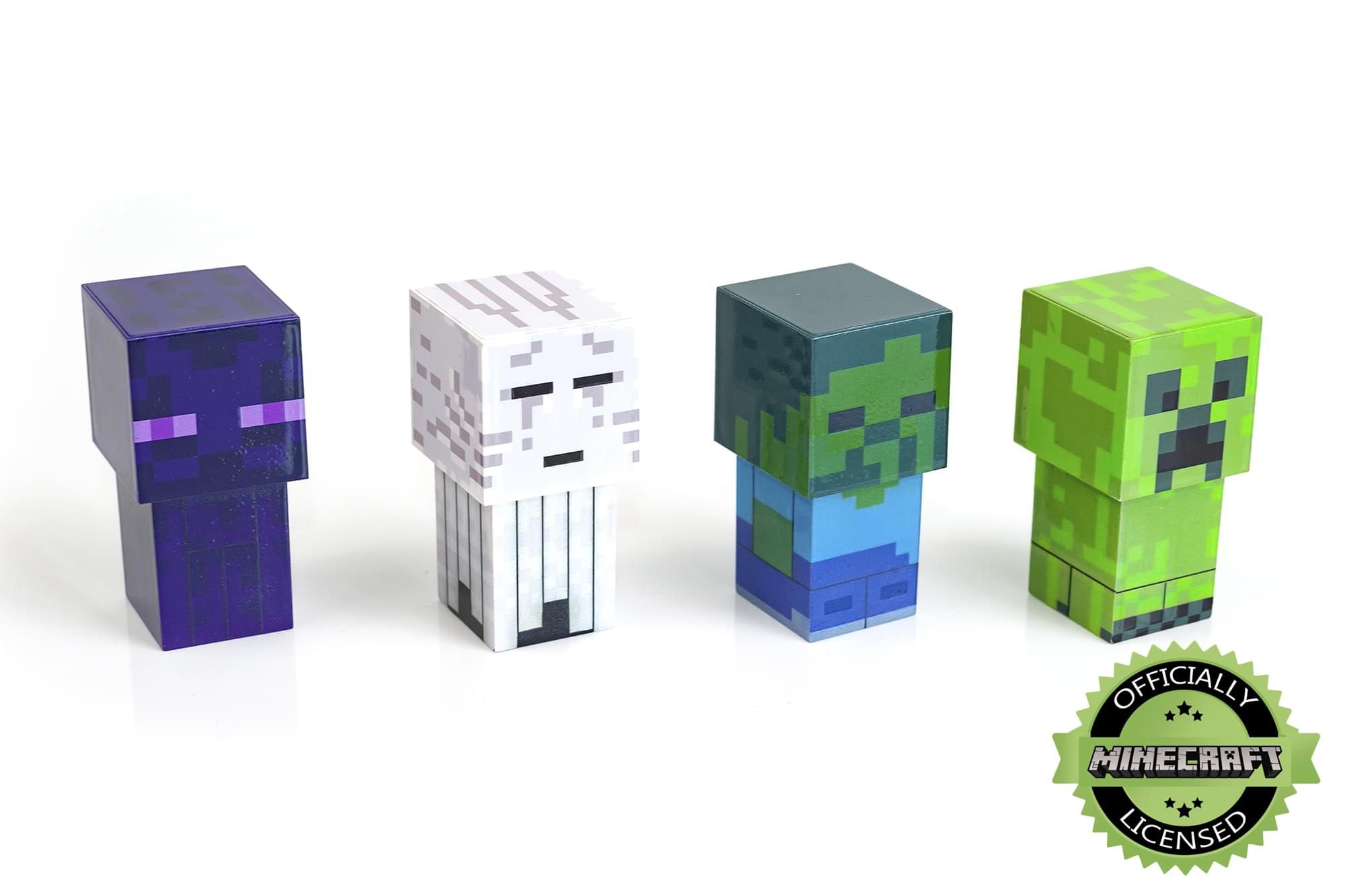 Light Up Your World with the Minecraft Mini Mob 4-Piece Figure Set