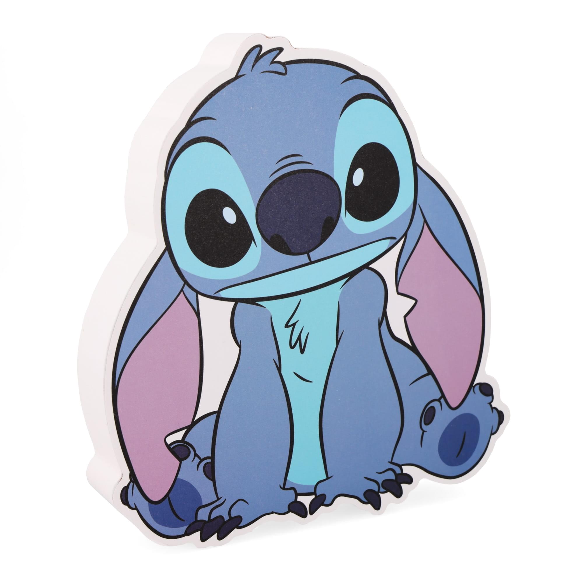 Enchanting Disney Lilo & Stitch Die-Cut Wooden Wall Art - 7x8 Inches