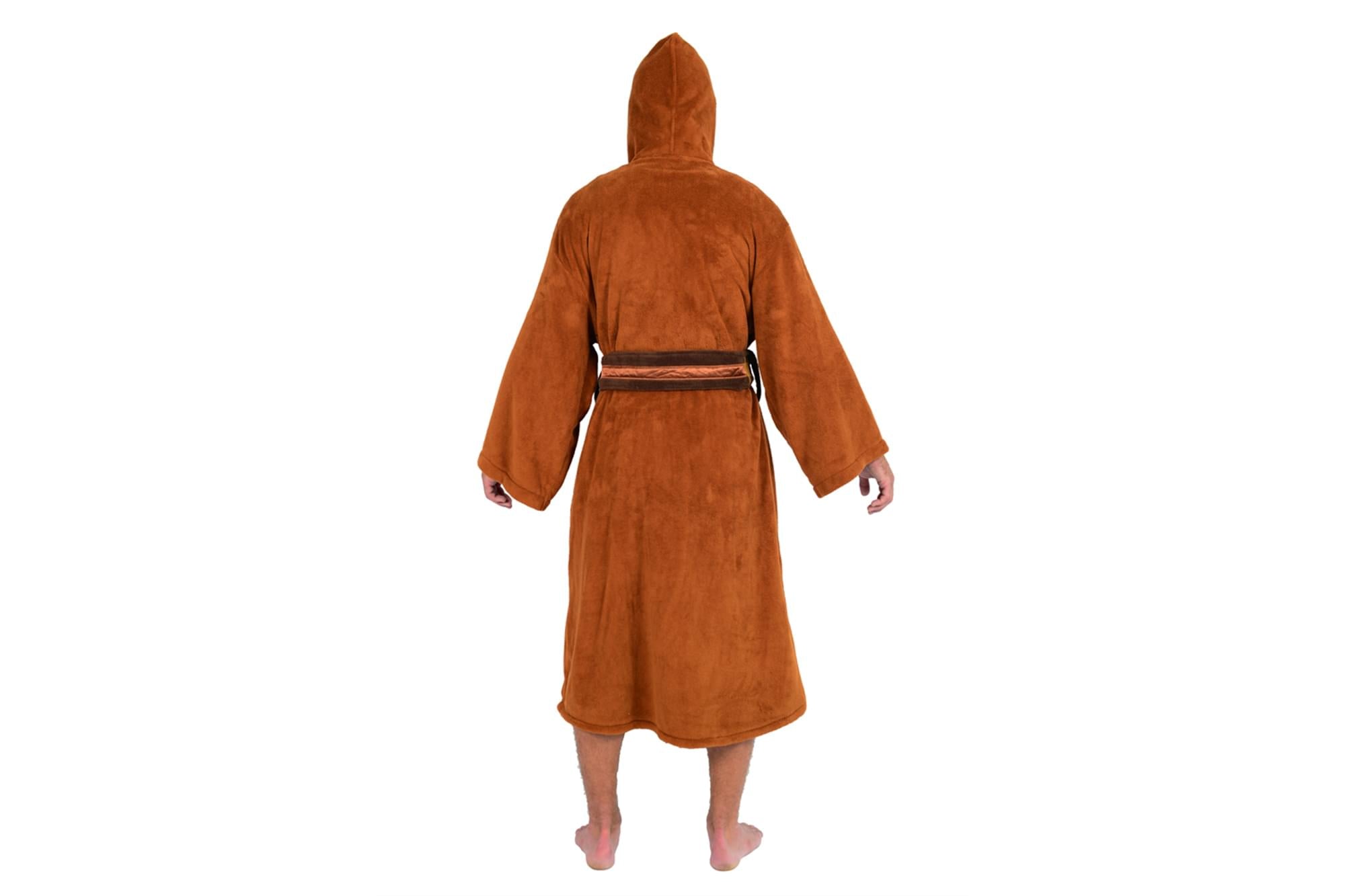 Unleash Your Inner Jedi with Our Universal One-Size-Fits-Most Adult Star Wars Hooded Bathrobe