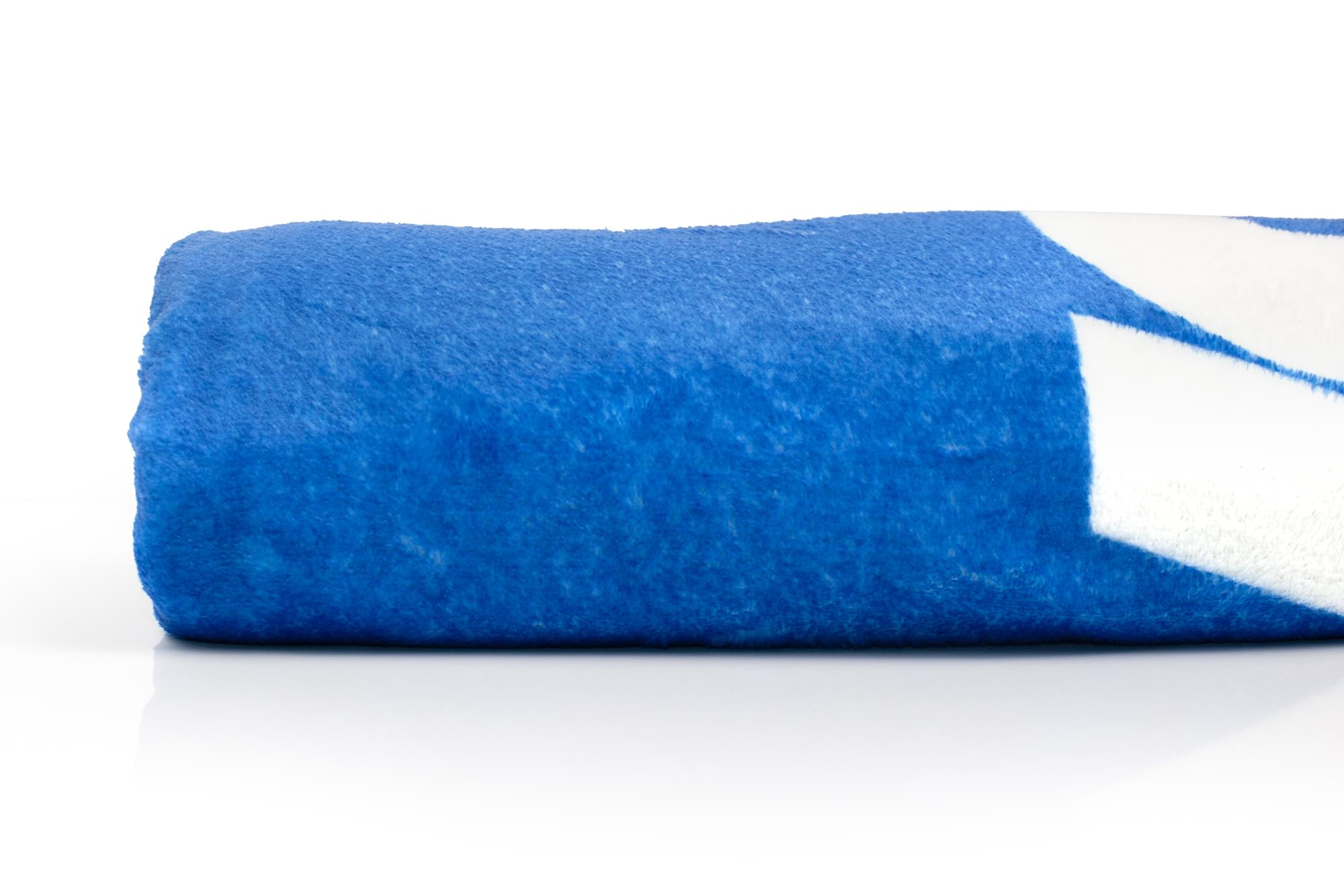 Cosmic Comfort: NASA Logo Fleece Throw Blanket