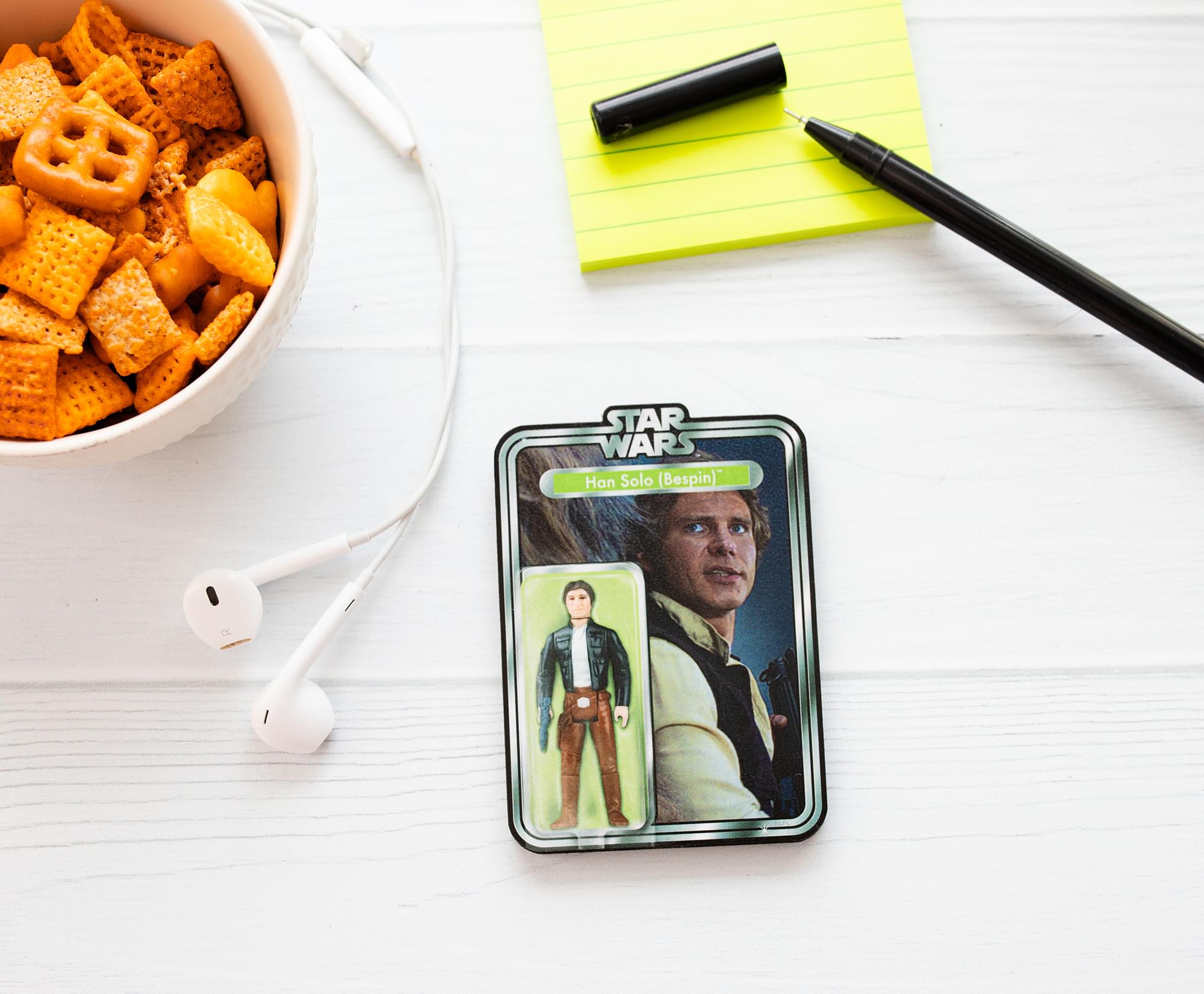 Exclusive Star Wars Han Solo Bespin Action Figure Funky Chunky Magnet by Toynk - A Must-Have for Fans!