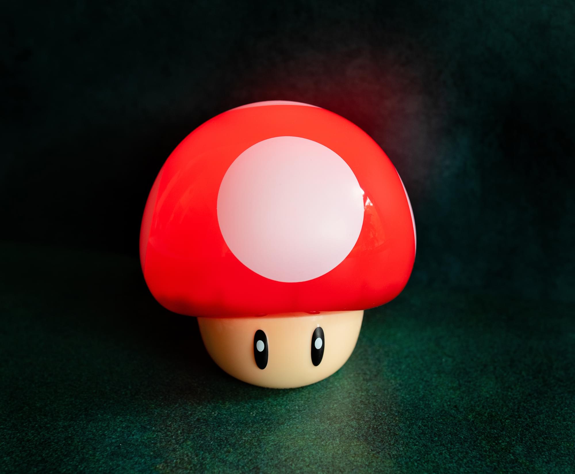 Super Mario Bros. Toad Mushroom 5-Inch Figural Mood Light with Sound - Level Up Your Space!