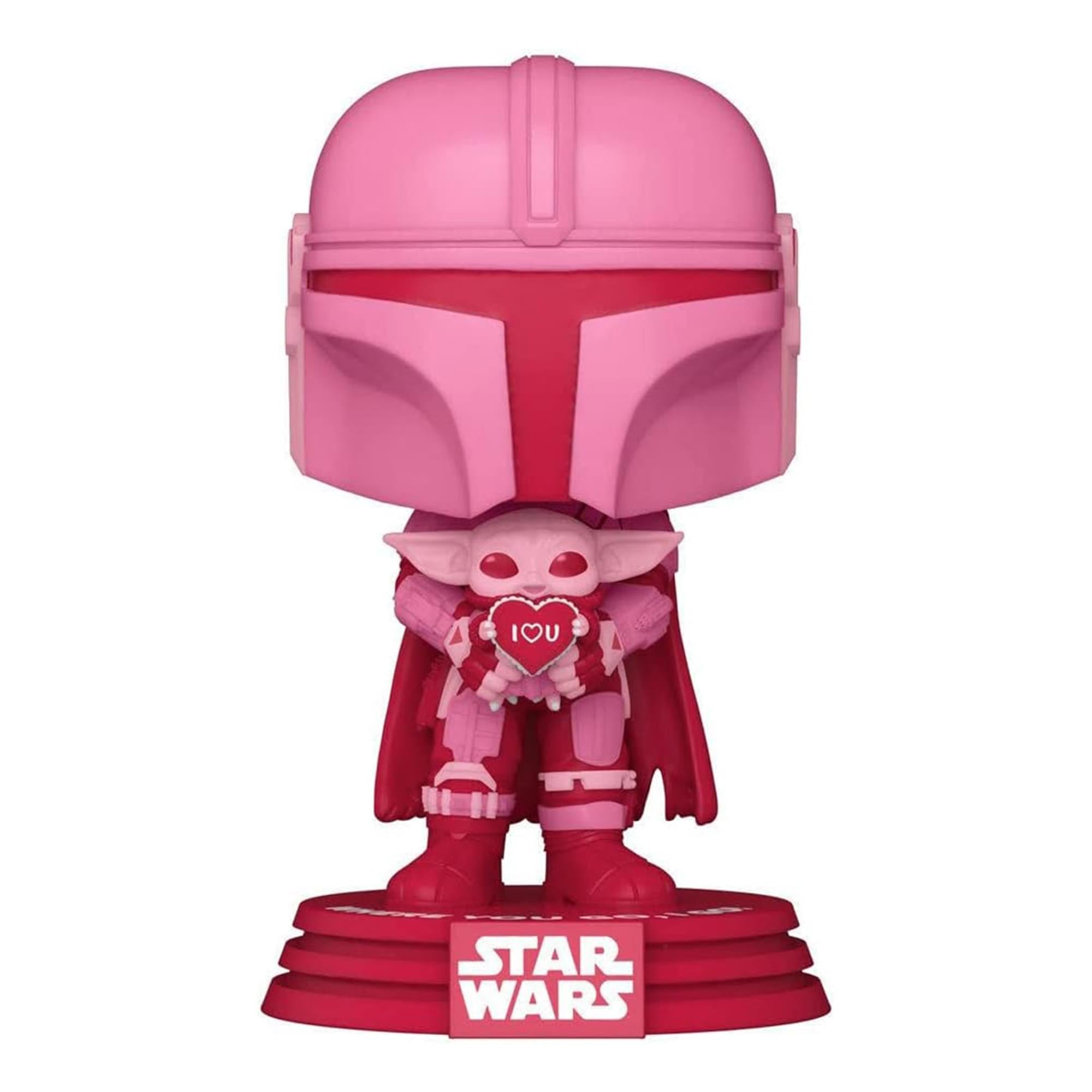 Get Your Hands on the Adorable Valentine's Edition Mandalorian with Grogu Star Wars Funko POP!