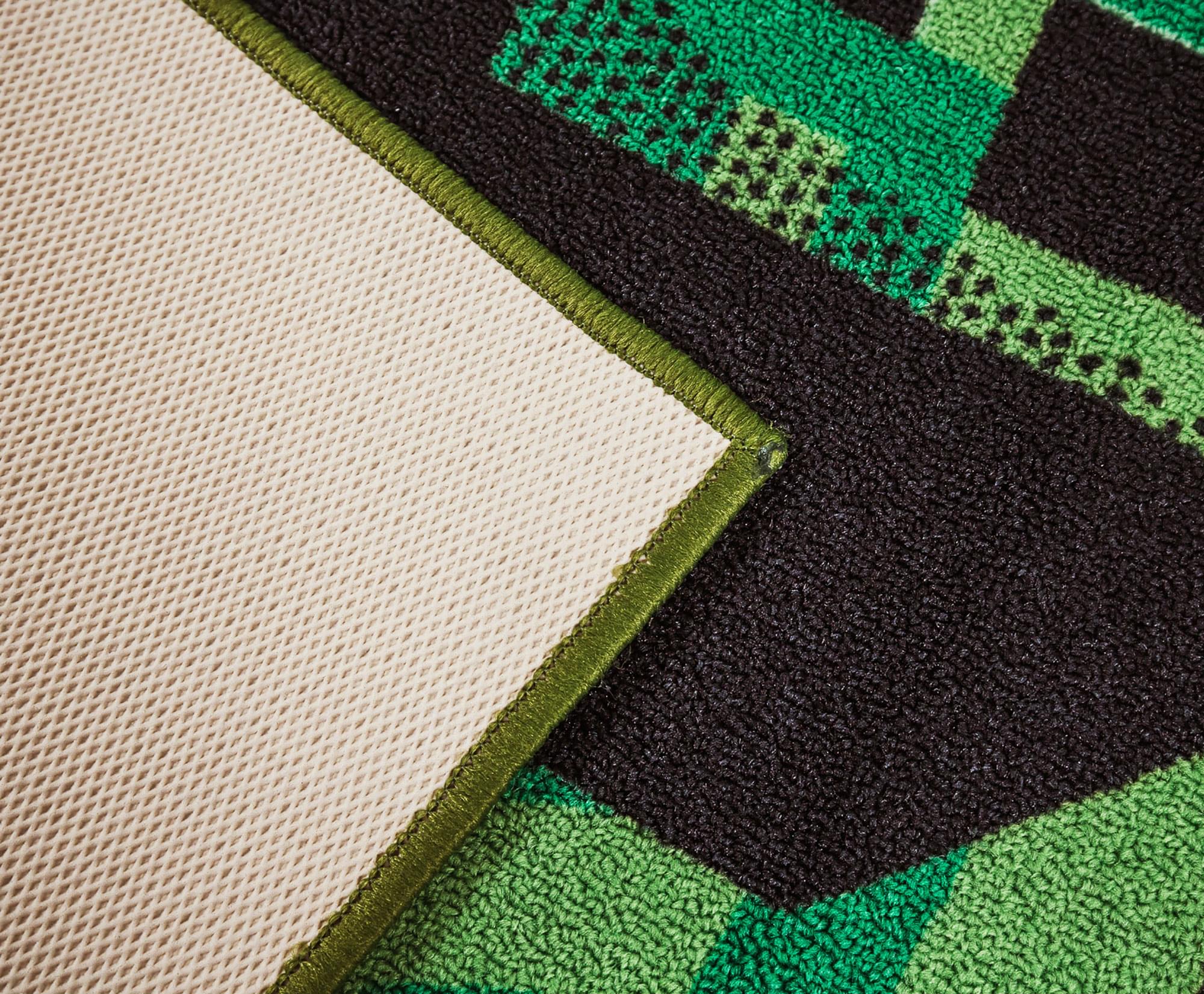 Epic Minecraft Green Creeper Area Rug - 60 x 39 Inches