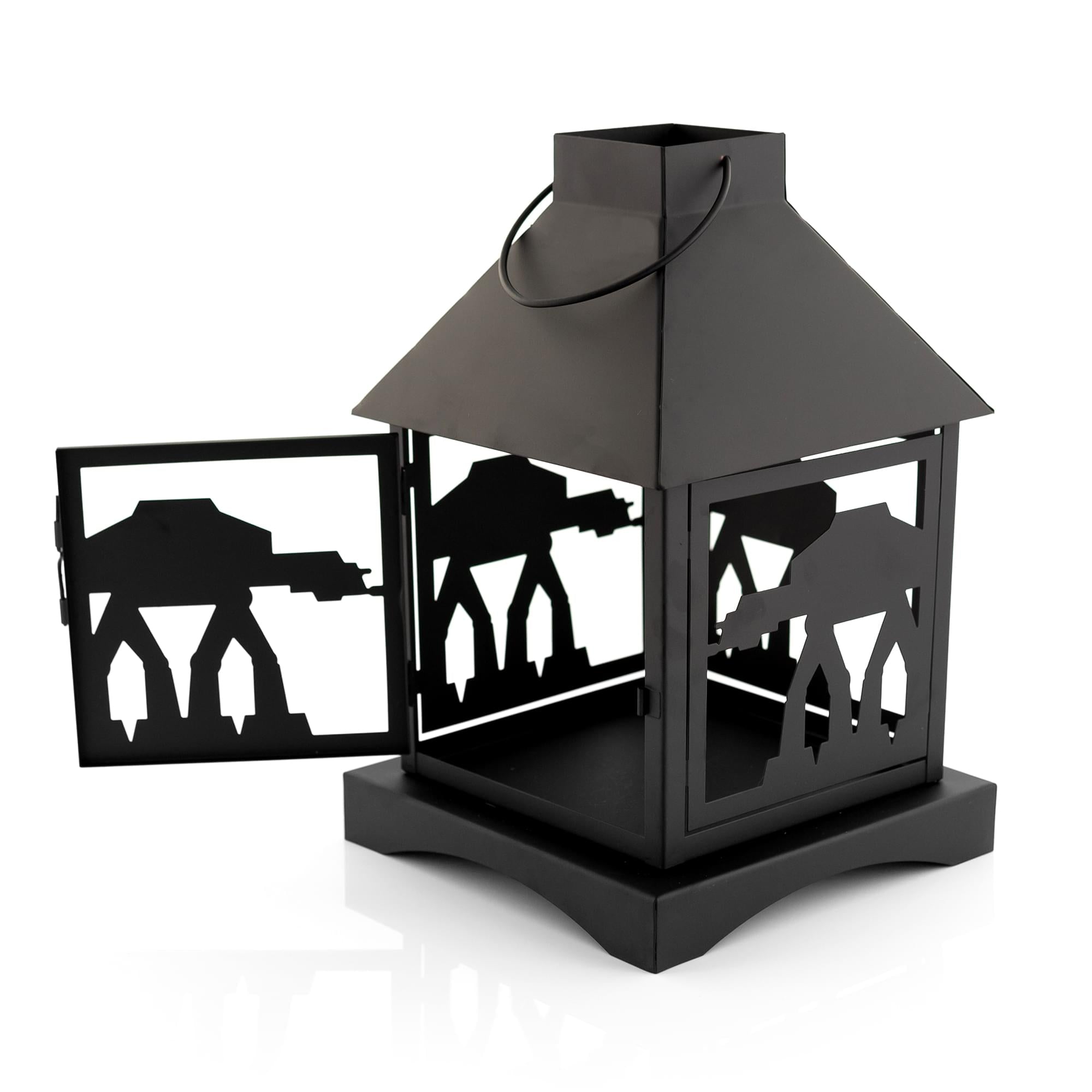 Star Wars Imperial AT-AT Walker 12-Inch Black Stamped Lantern
