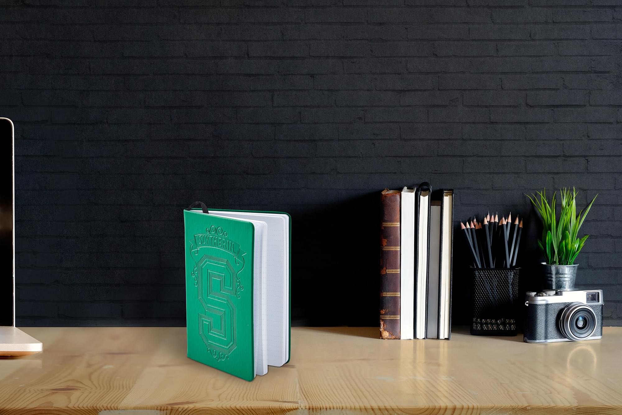 Slytherin Debossed-Cover Harry Potter Journal - 7.25"x 5"