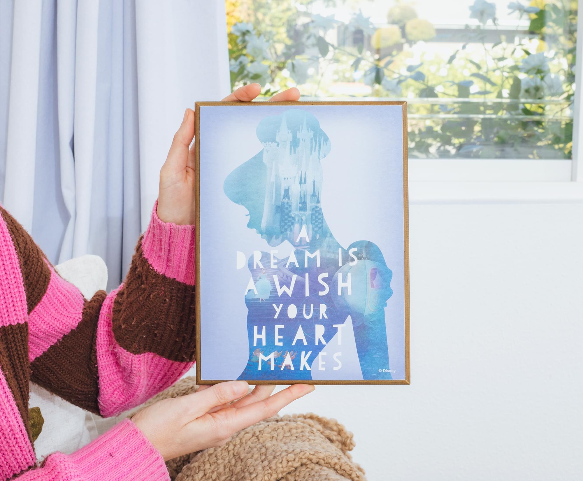 Enchanting Disney Cinderella Dream Framed Wall Art - 7.5 x 10 Inch
