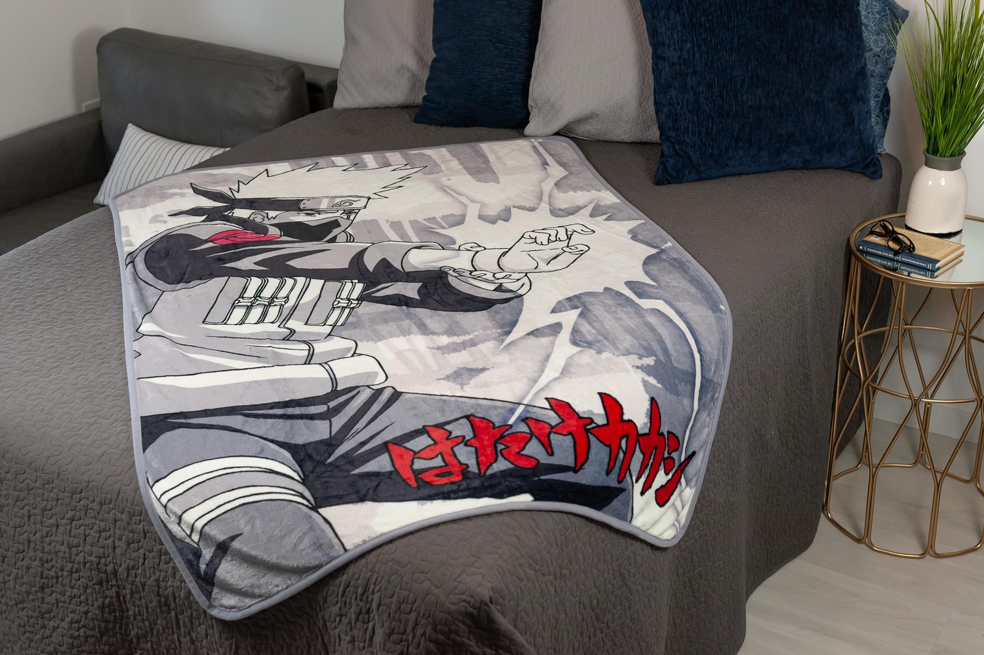 Epic Naruto Kakashi Hatake Large Throw Blanket - 60 x 45 Inches