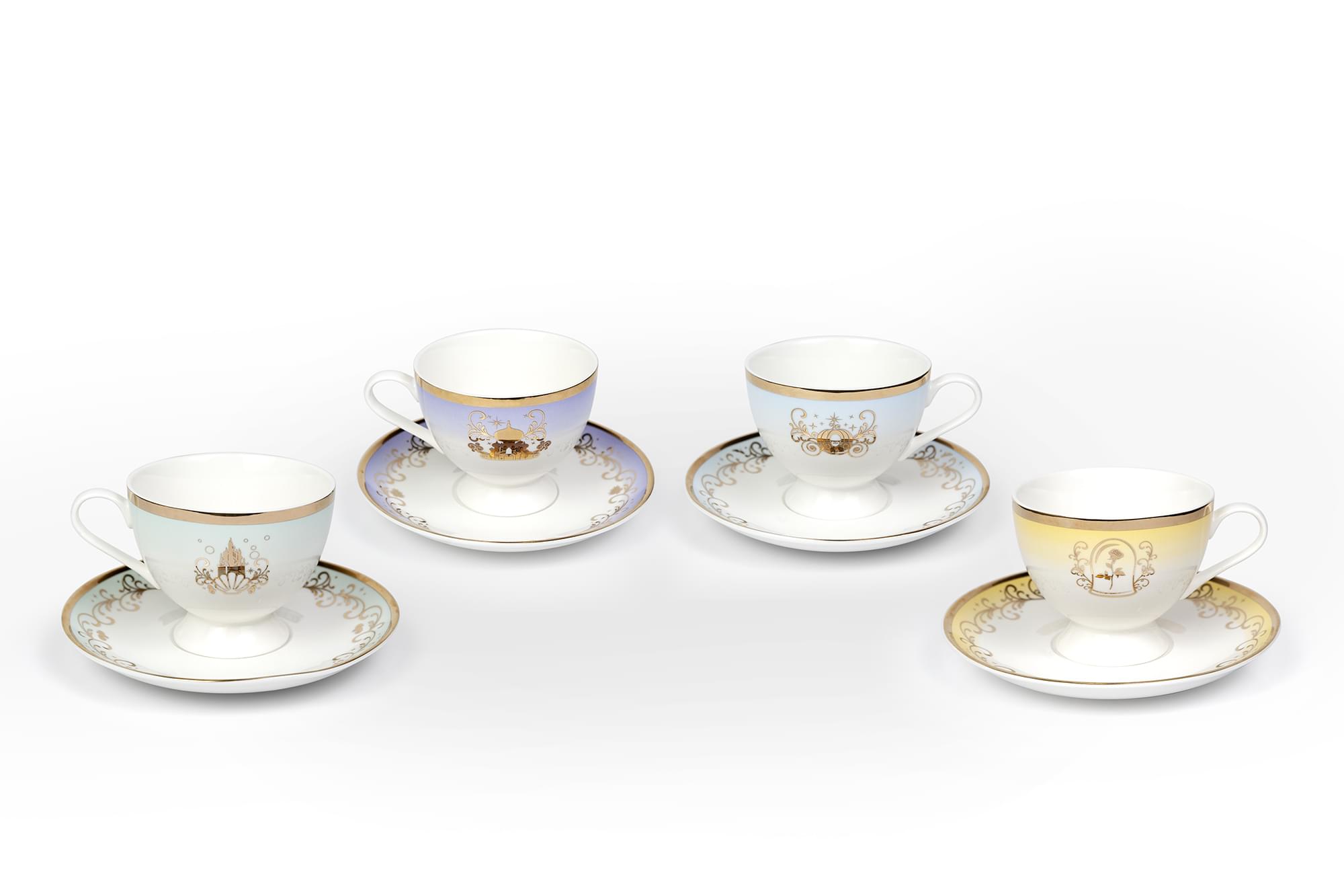 Enchanting Disney Princess 13-Piece Ceramic Tea Set for Magical Moments