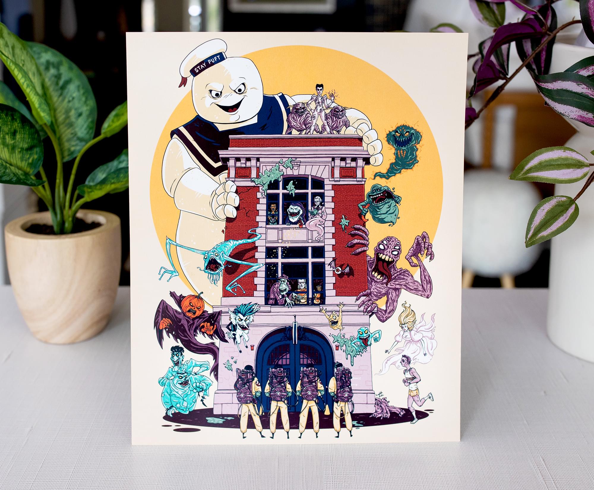 Exclusive Fredrik Eden's 8x10 Art Print of Ghostbusters 2 - A Must-Have for Fans!