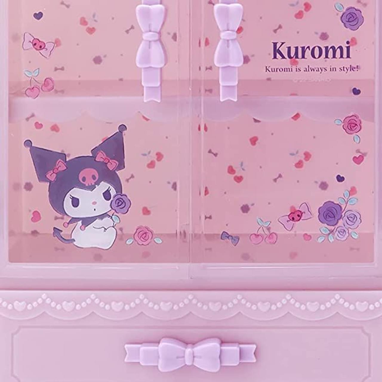 Kuromi 12-Inch Sanrio Small Accessory Chest - Organize Your Space in Style!