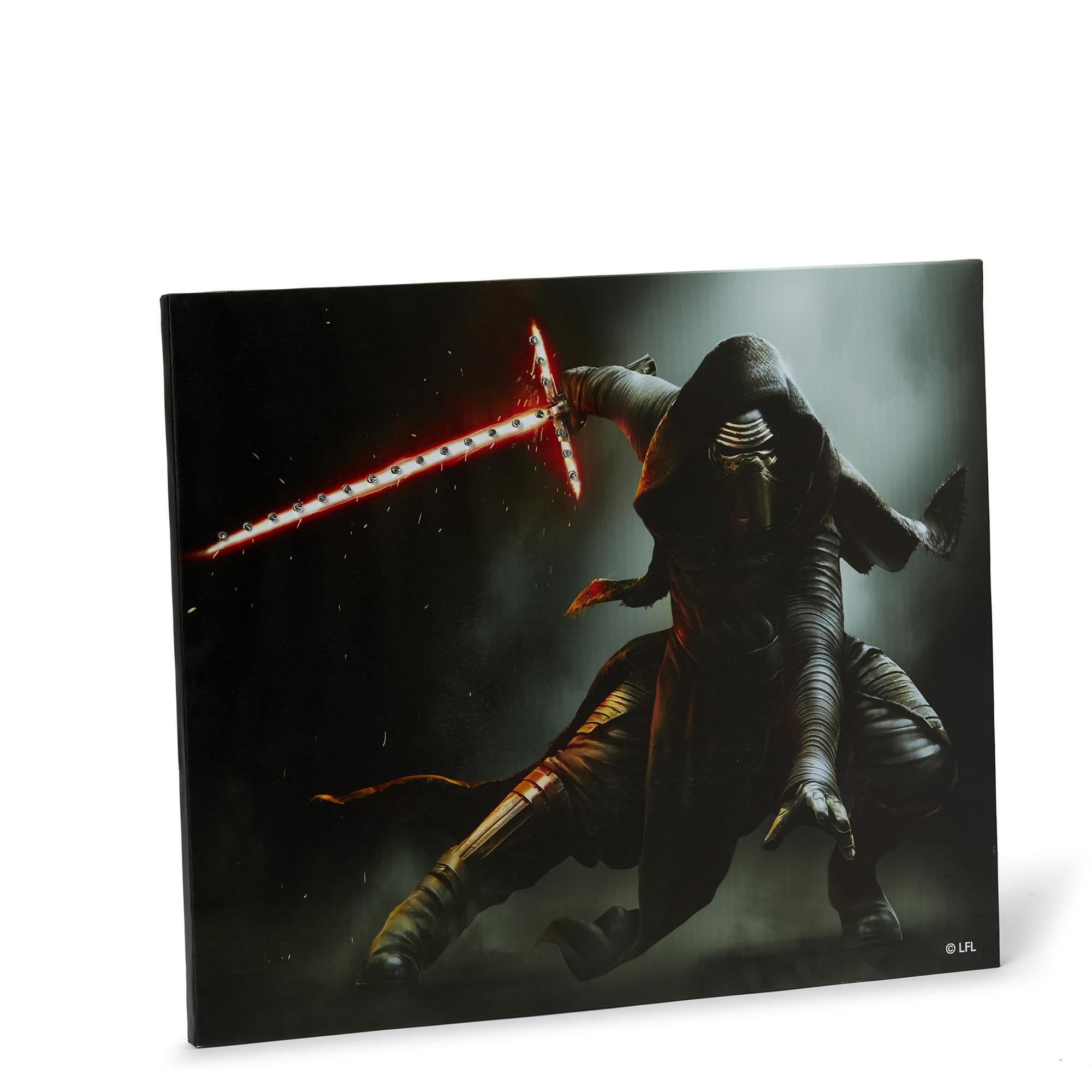 Illuminate Your Space with Kylo Ren Canvas Art