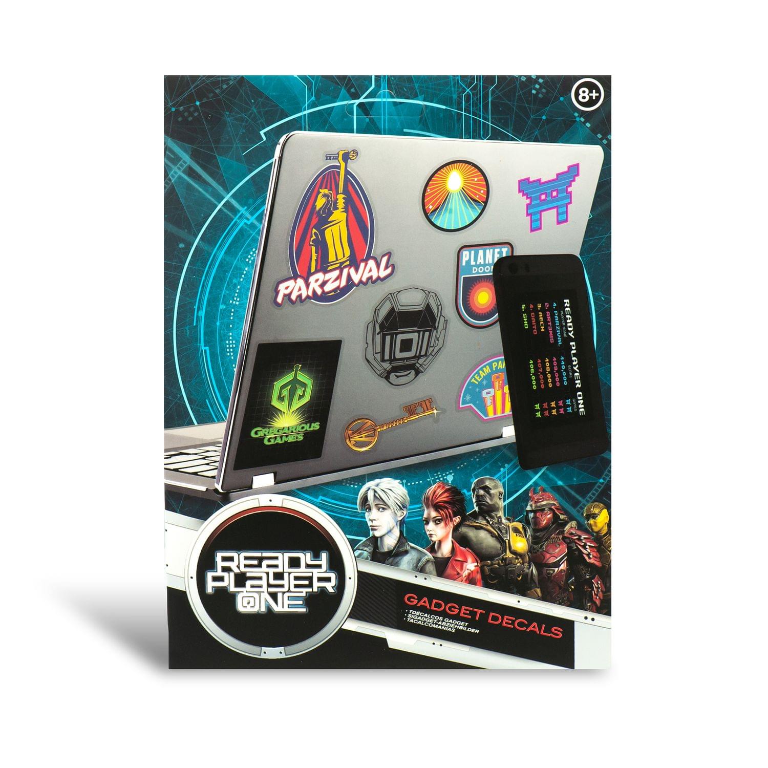 Epic Ready Player One Vinyl Gadget Decal Sticker Pack