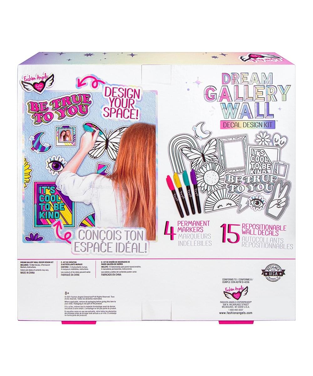 Fashion Angels Dreamy Gallery Wall Decal Design Kit