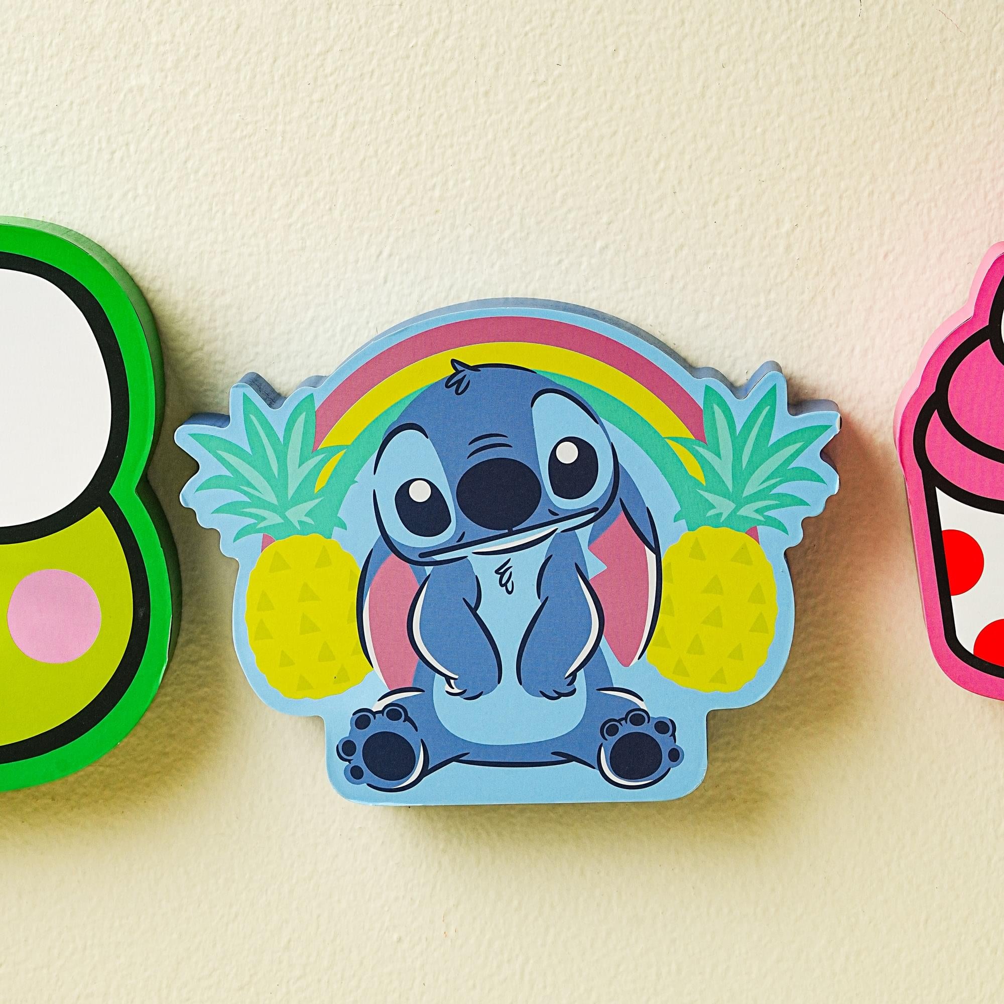 Disney Lilo & Stitch Tropical Paradise Die-Cut Wooden Wall Art - 6x8 Inches