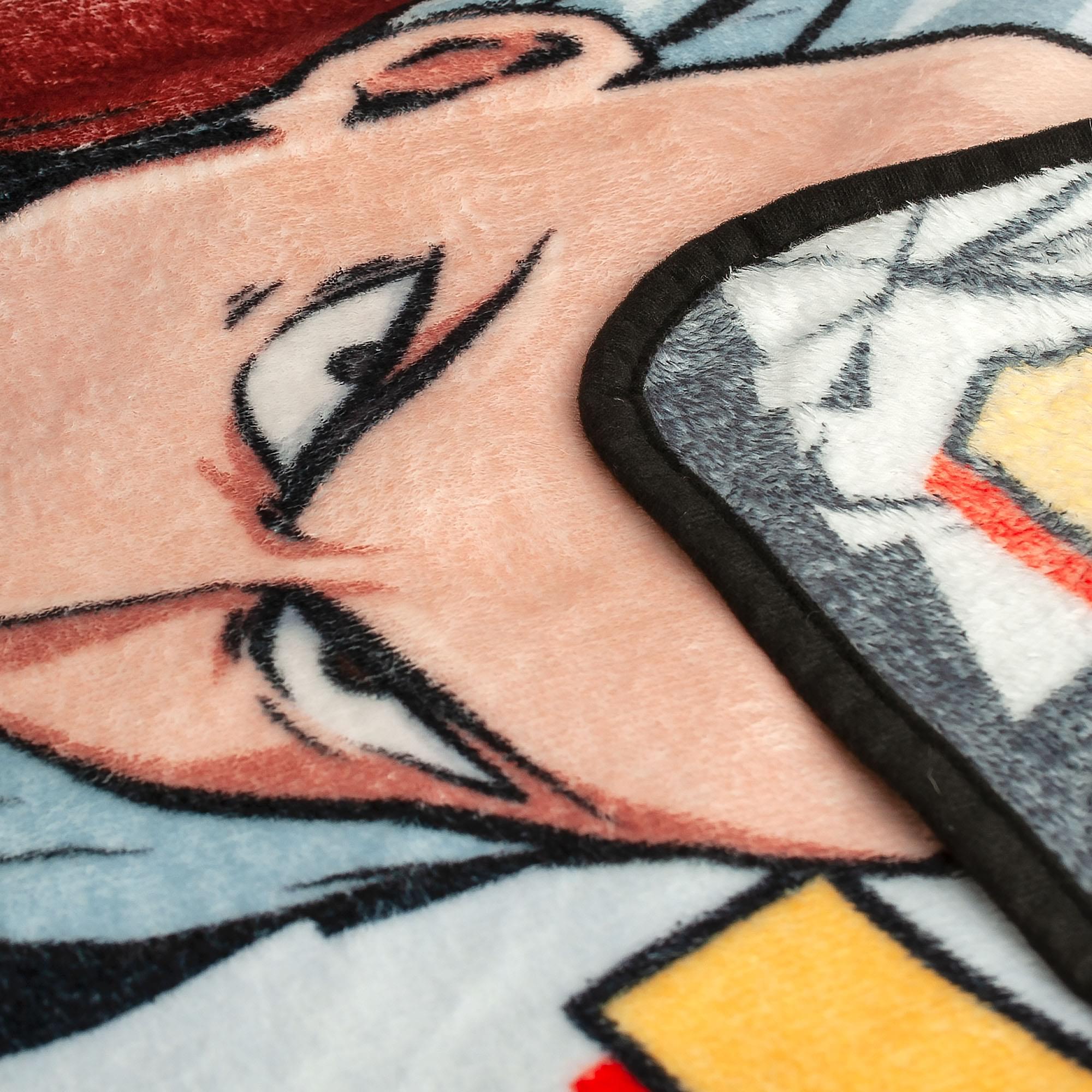 Epic One-Punch Man Fleece Throw Blanket - 45x60 Inches