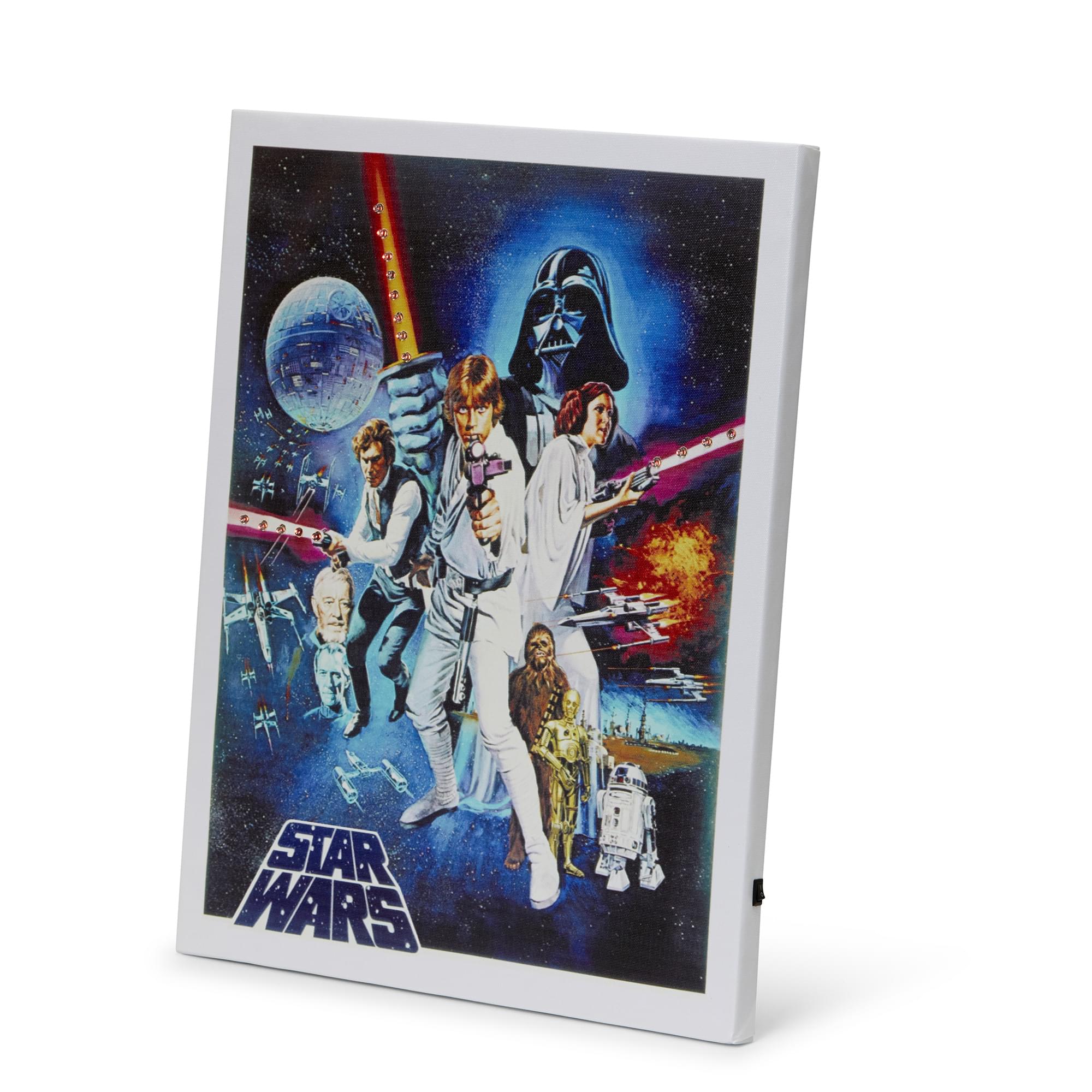 1977 Star Wars Episode IV: A New Hope Unframed 16x20 Wall Canvas Poster