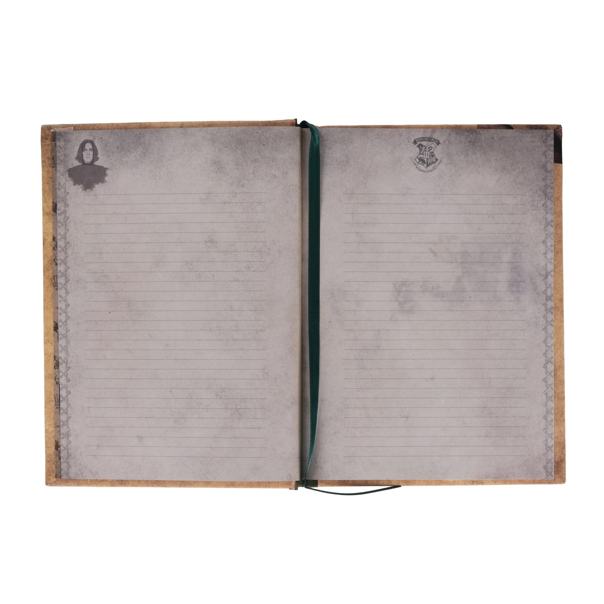 Enchanting Slytherin Light-Up Harry Potter Hardcover Notebook