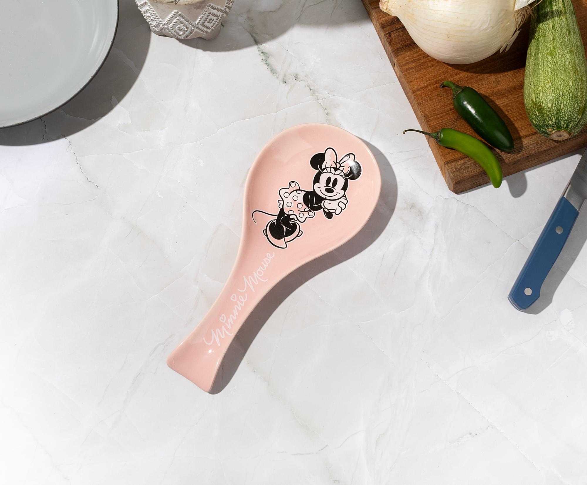 Enchanting Disney Minnie Mouse Ceramic Spoon Rest