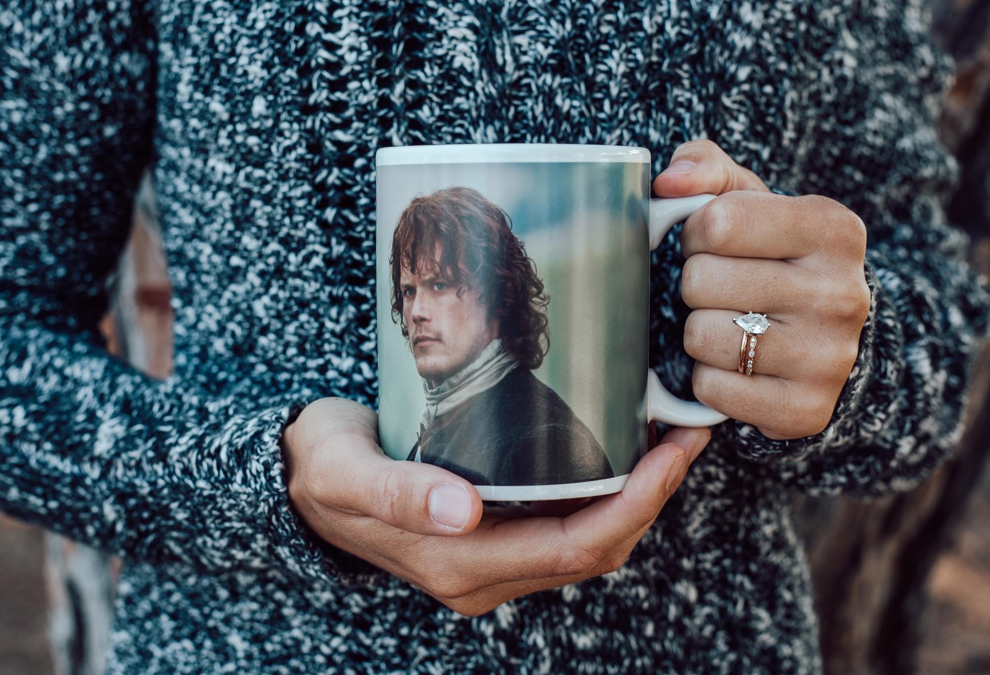 Outlander Jamie Some Like It Scot 16oz Ceramic Coffee Mug - A Must-Have for Fans