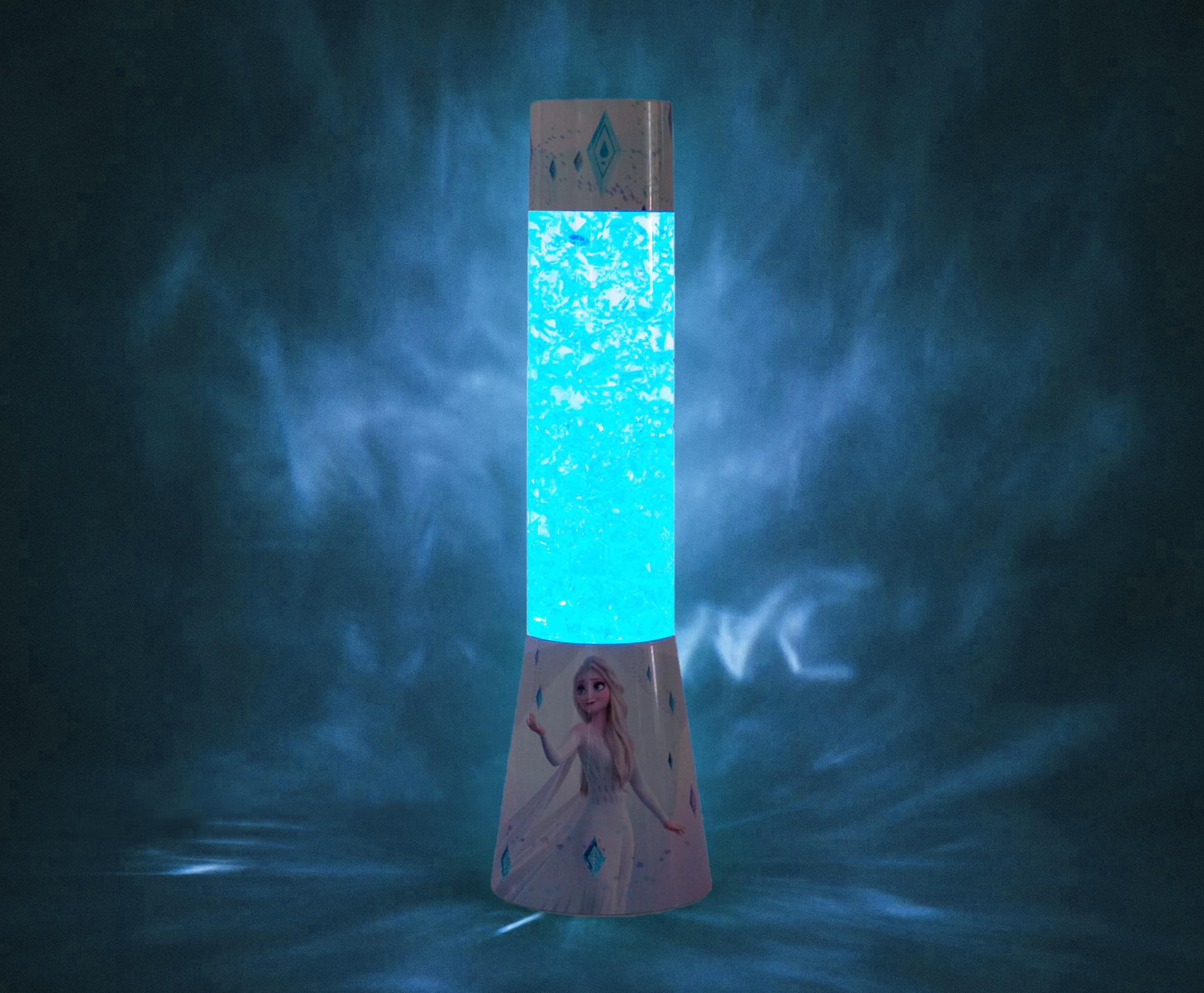 Enchanting Disney Frozen 2 Elsa Glitter Lamp - 12 Inches Tall
