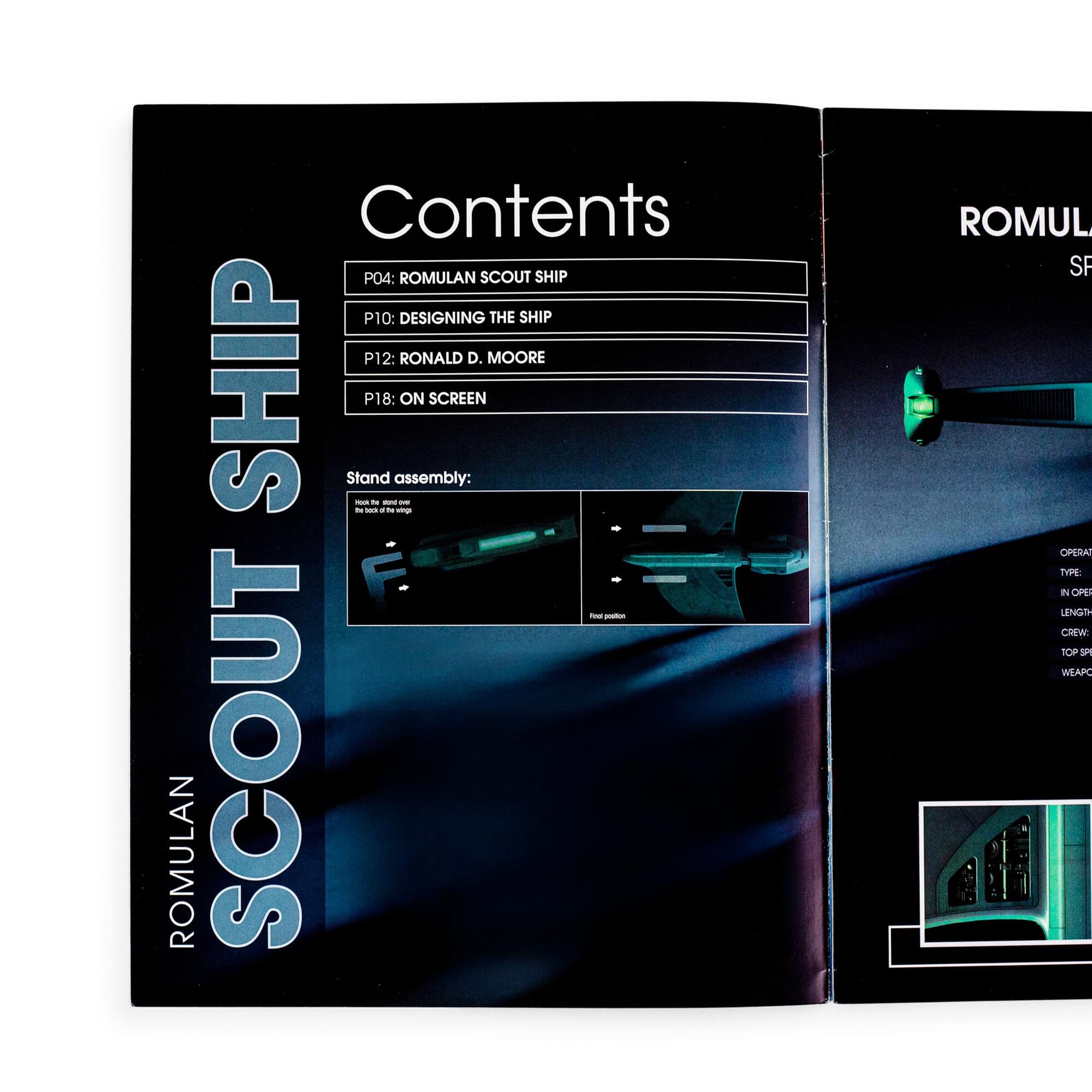 Eaglemoss Star Trek: Unveil the Mysterious Romulan Scout Ship Magazine