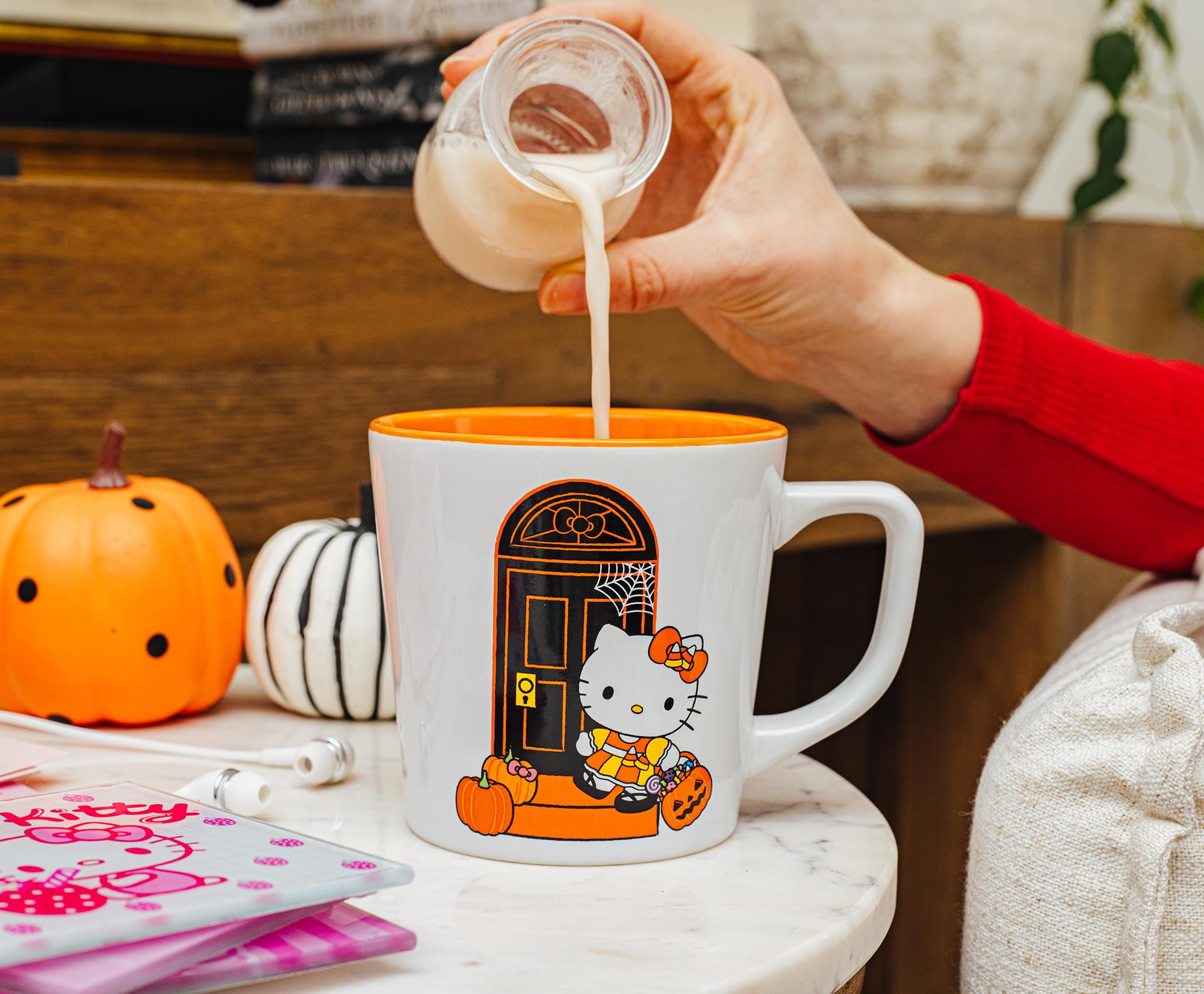 Sanrio Hello Kitty Halloween Ceramic Latte Mug - 17 Ounce