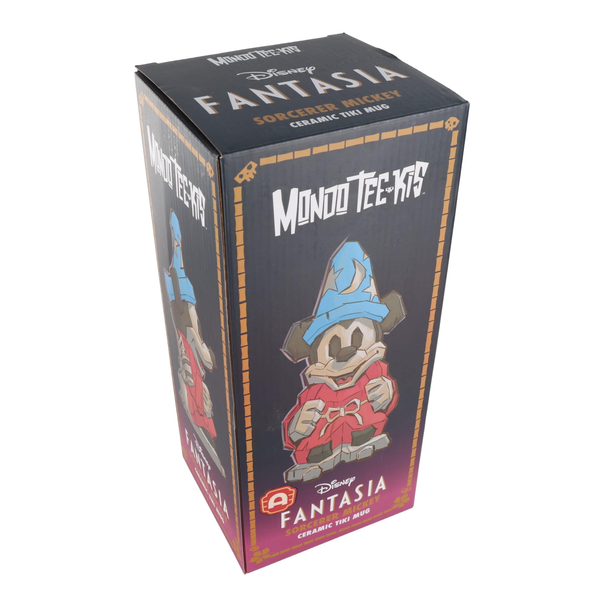 Mondo Tee-Kis Disney Fantasia Sorcerer Mickey Mouse Ceramic Tiki Mug - Alamo (Brown) Variant