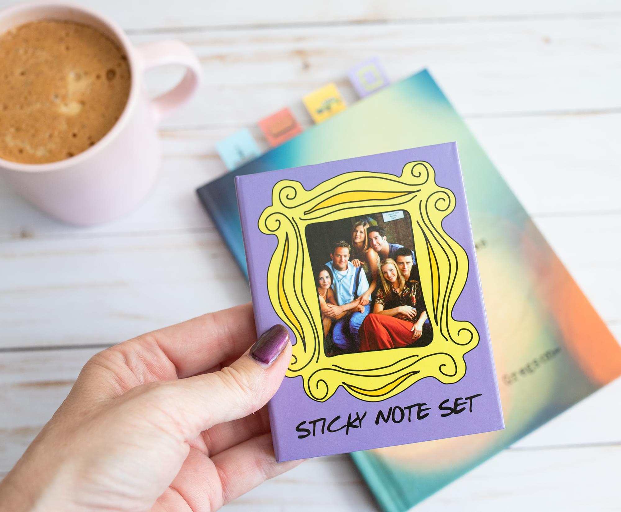 Friends-Inspired Sticky Note & Tab Box Set: Keep the Comedy Close