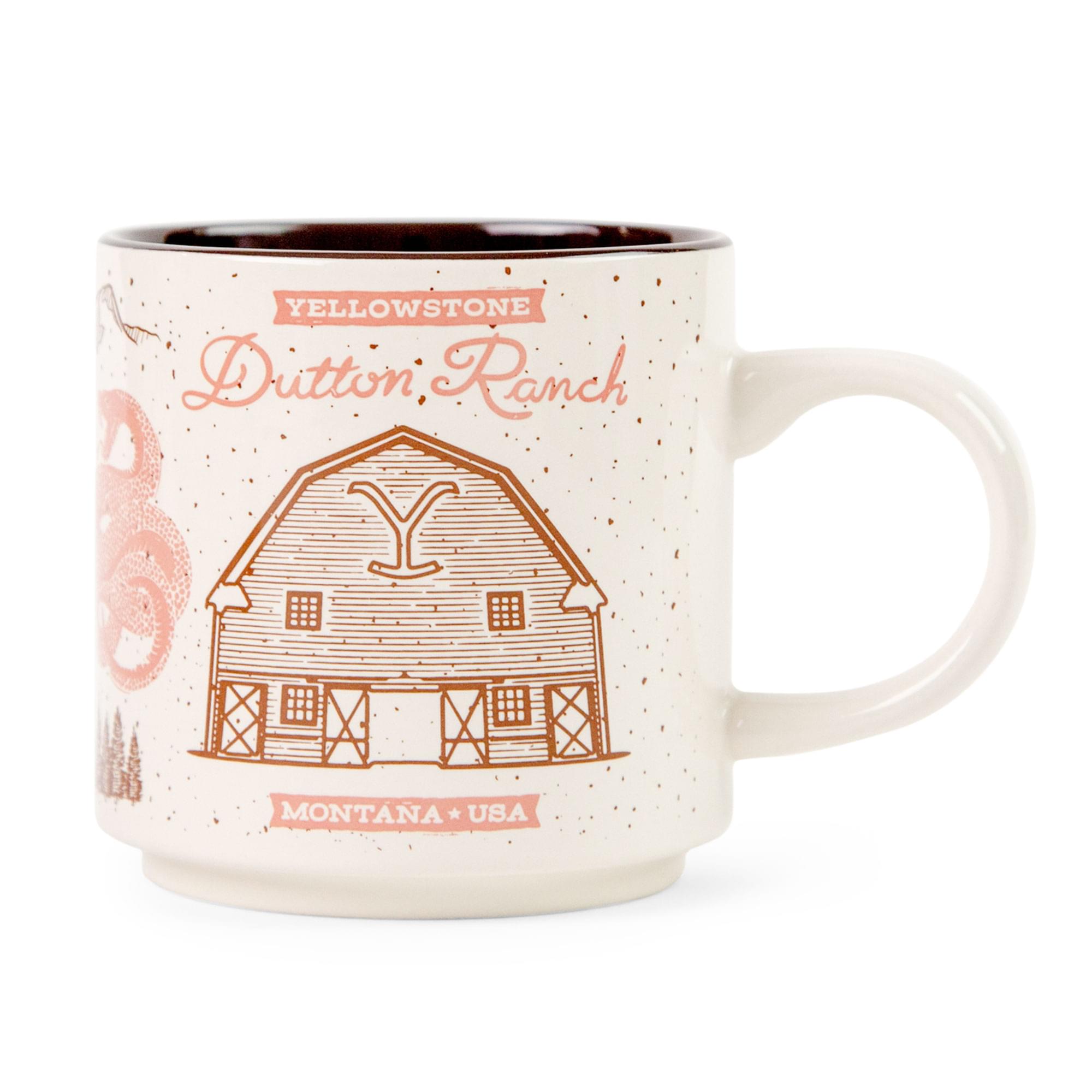 Yellowstone Dutton Ranch 13-Ounce Ceramic Mug