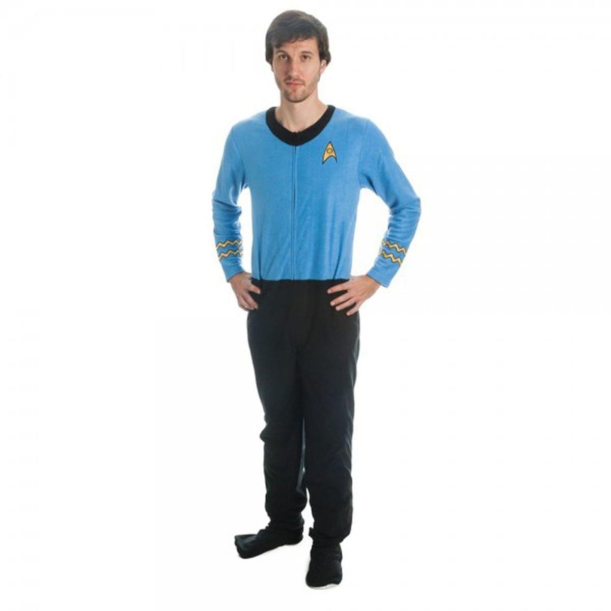 Bold Star Trek Men's Blue Union Suit
