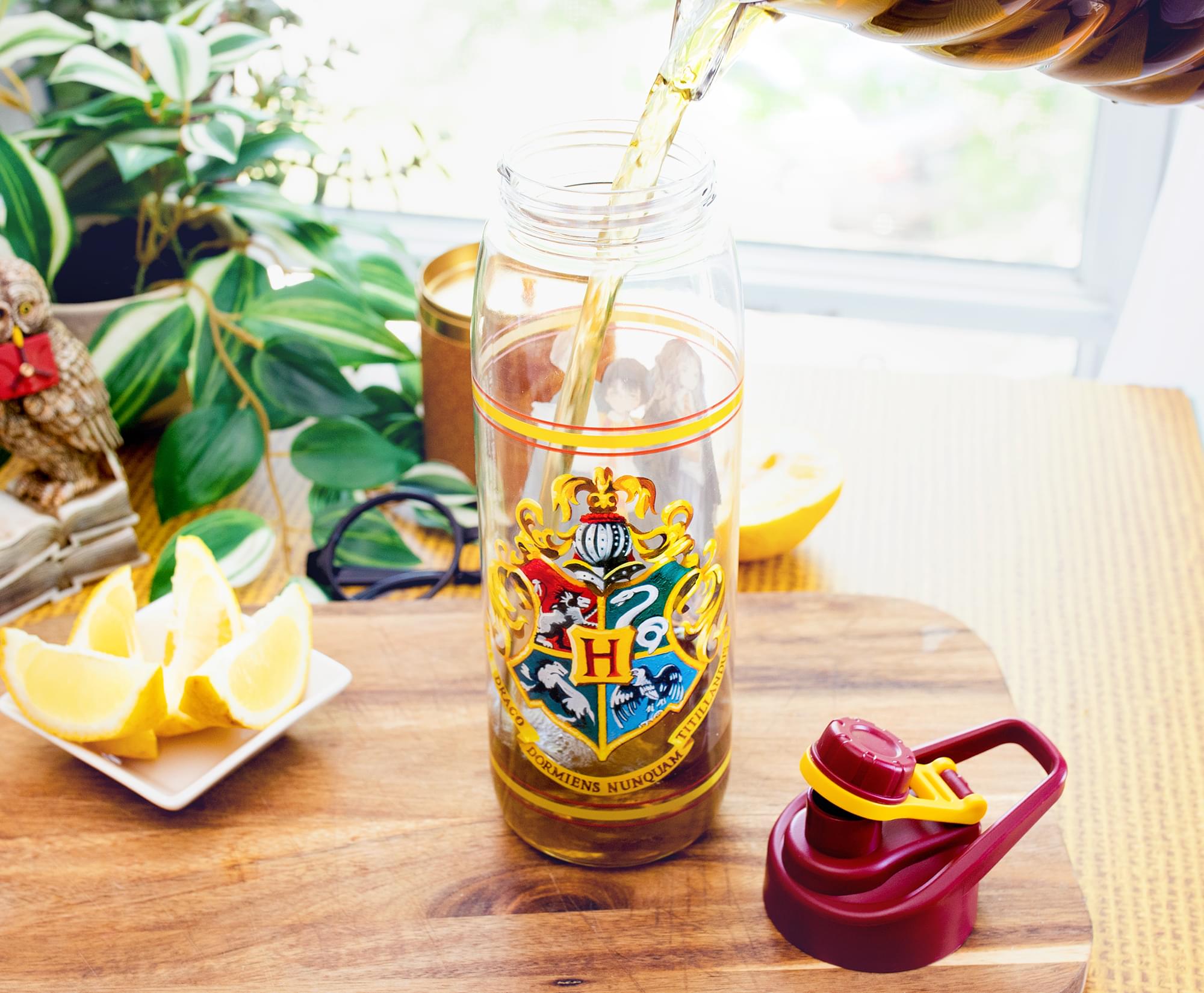 Harry Potter Hogwarts Anime-Inspired 28-Ounce Screw-Top Water Bottle
