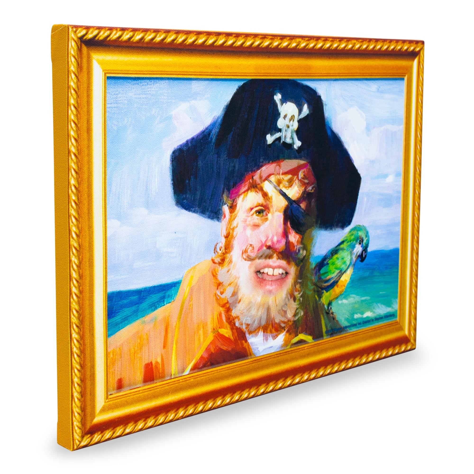 Captain Painty the Pirate SpongeBob SquarePants Wall Art - Dive into Adventure!
