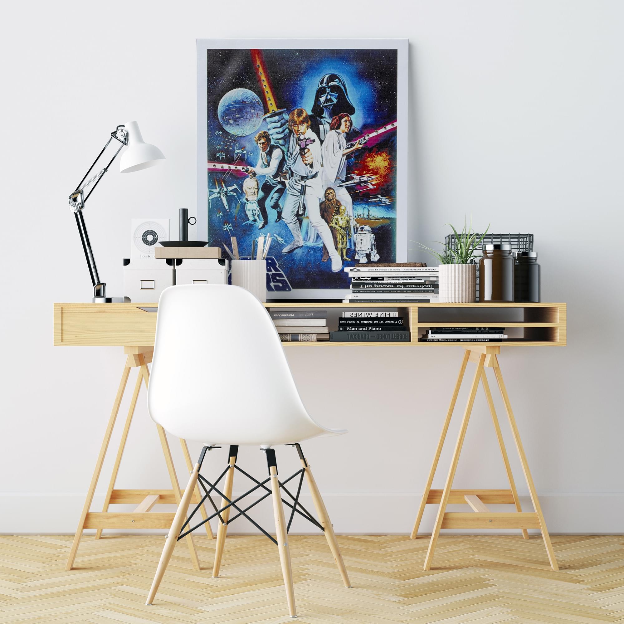 1977 Star Wars Episode IV: A New Hope Unframed 16x20 Wall Canvas Poster