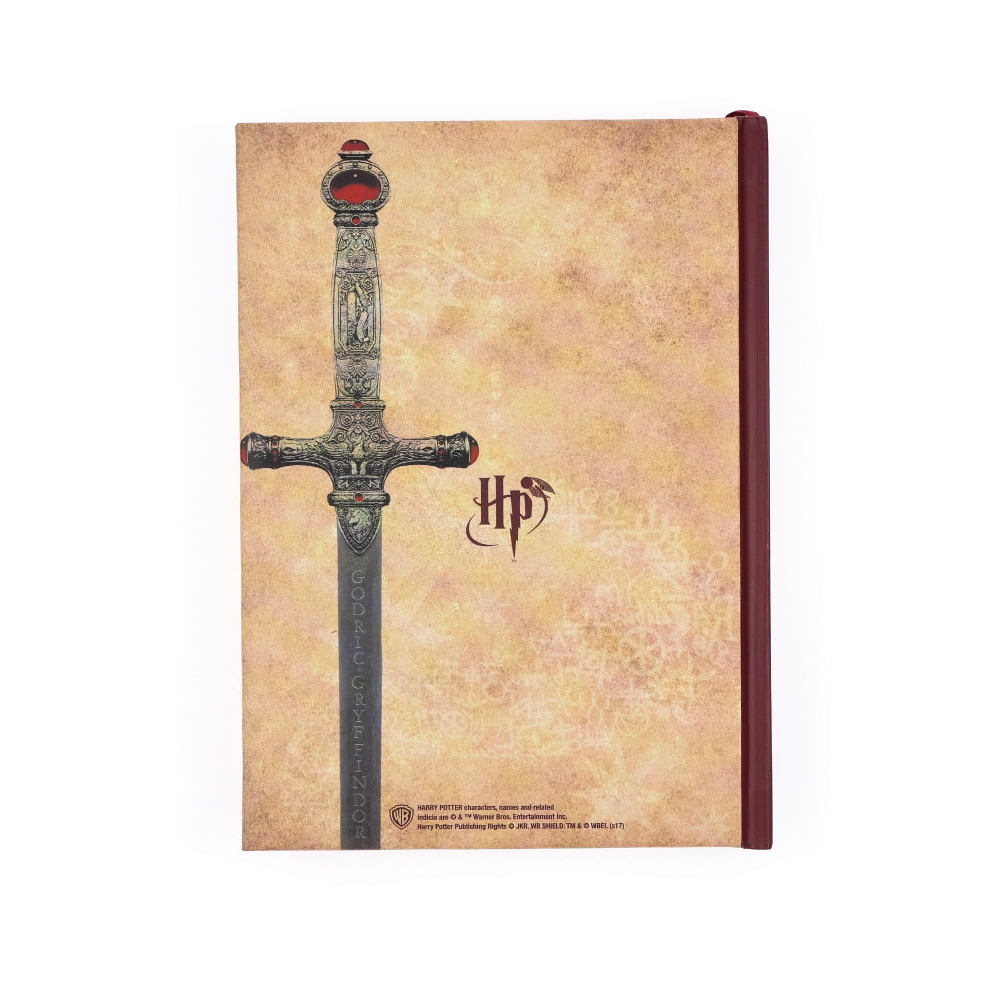 Enchanting Gryffindor Light-Up Harry Potter Hardcover Notebook