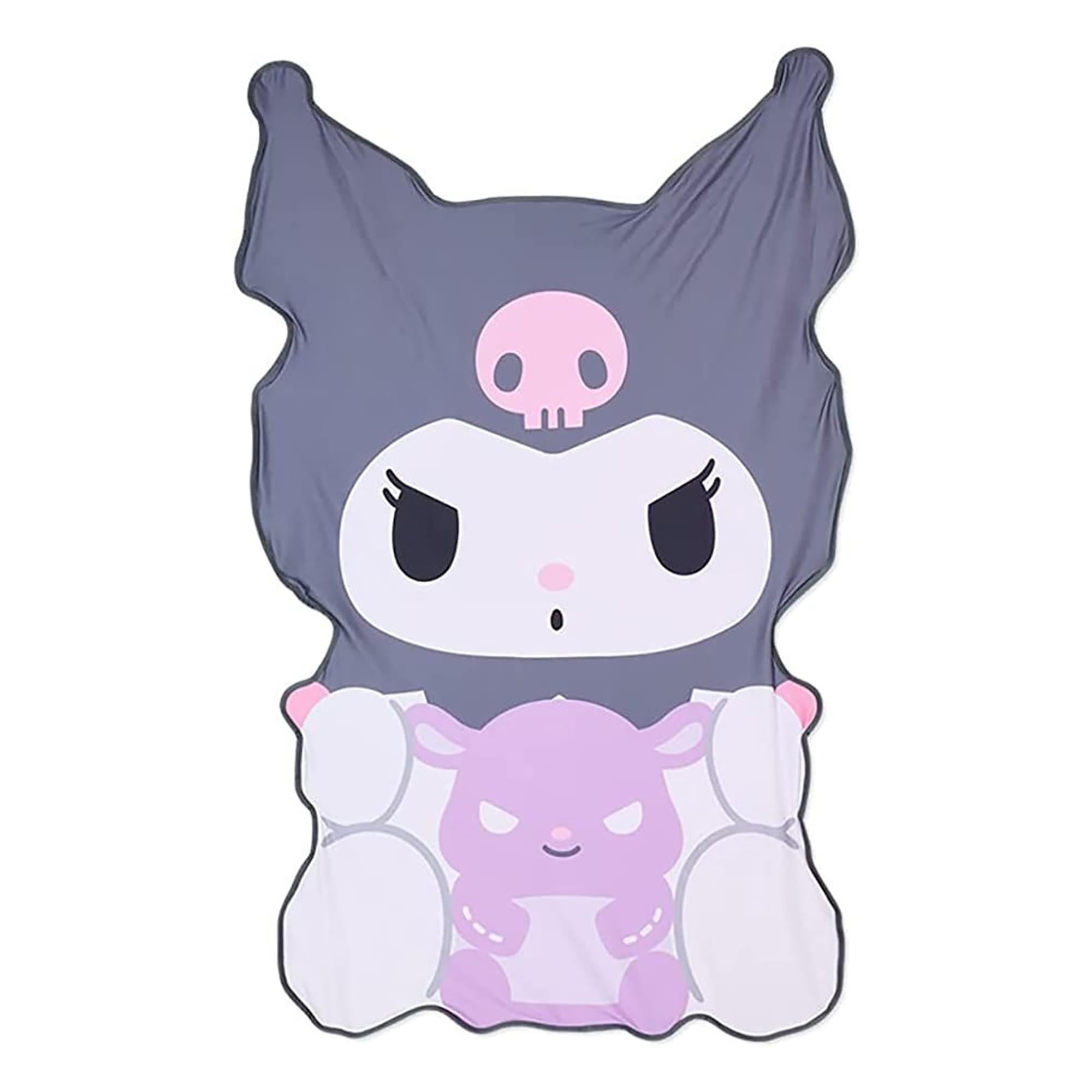 Adorable Sanrio Kuromi 36 x 58 Inch Throw Blanket