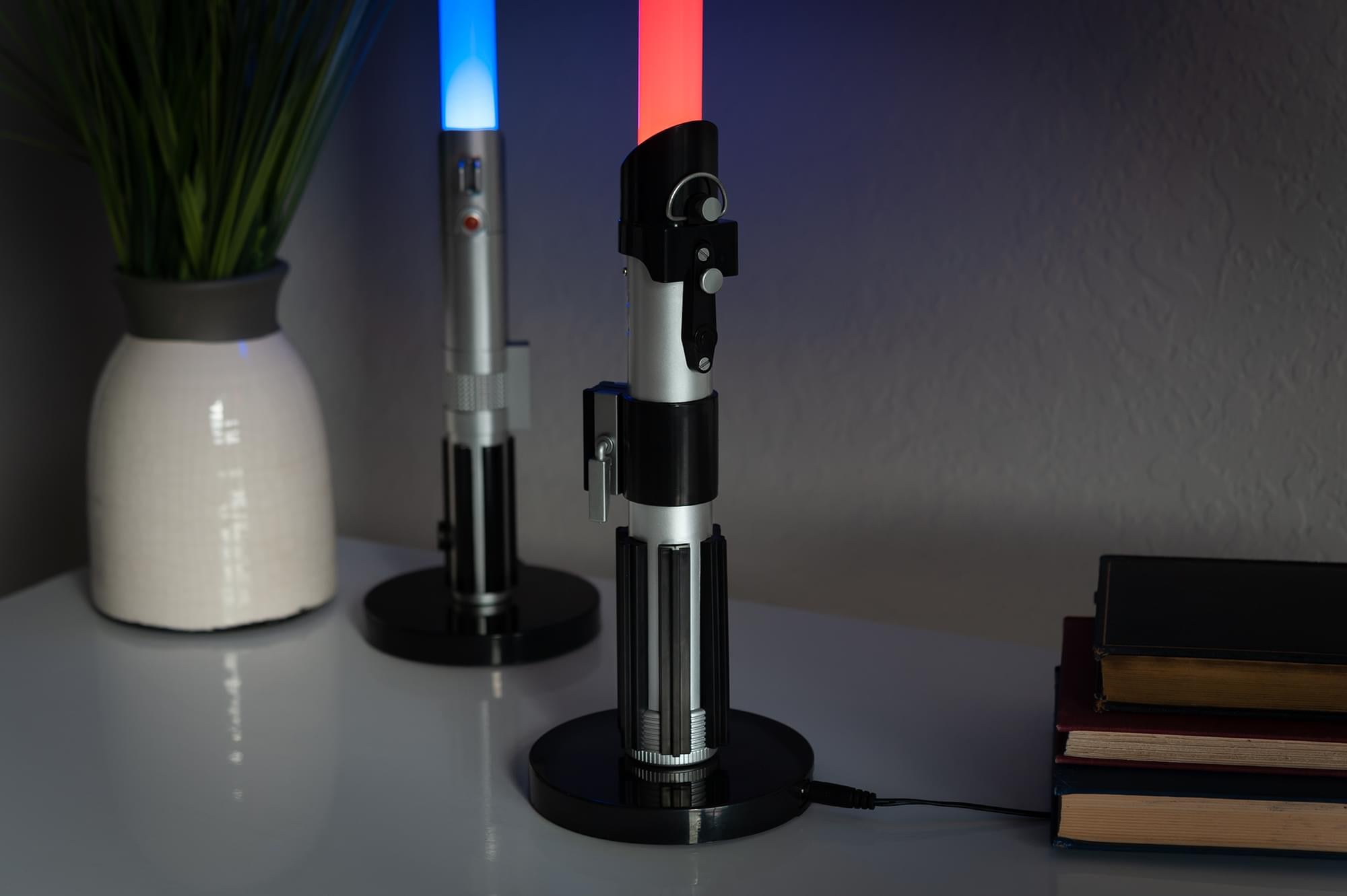 Illuminate Your World with the Star Wars Darth Vader 24-Inch LED Lightsaber Desk Lamp