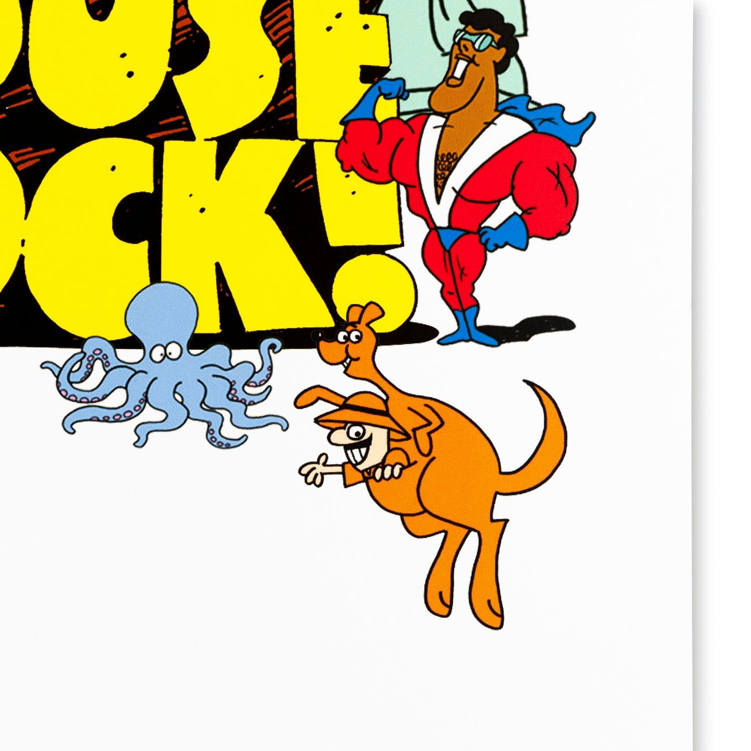 Exclusive SDCC Schoolhouse Rock 11x14 Print Poster - A Blast from the Past!