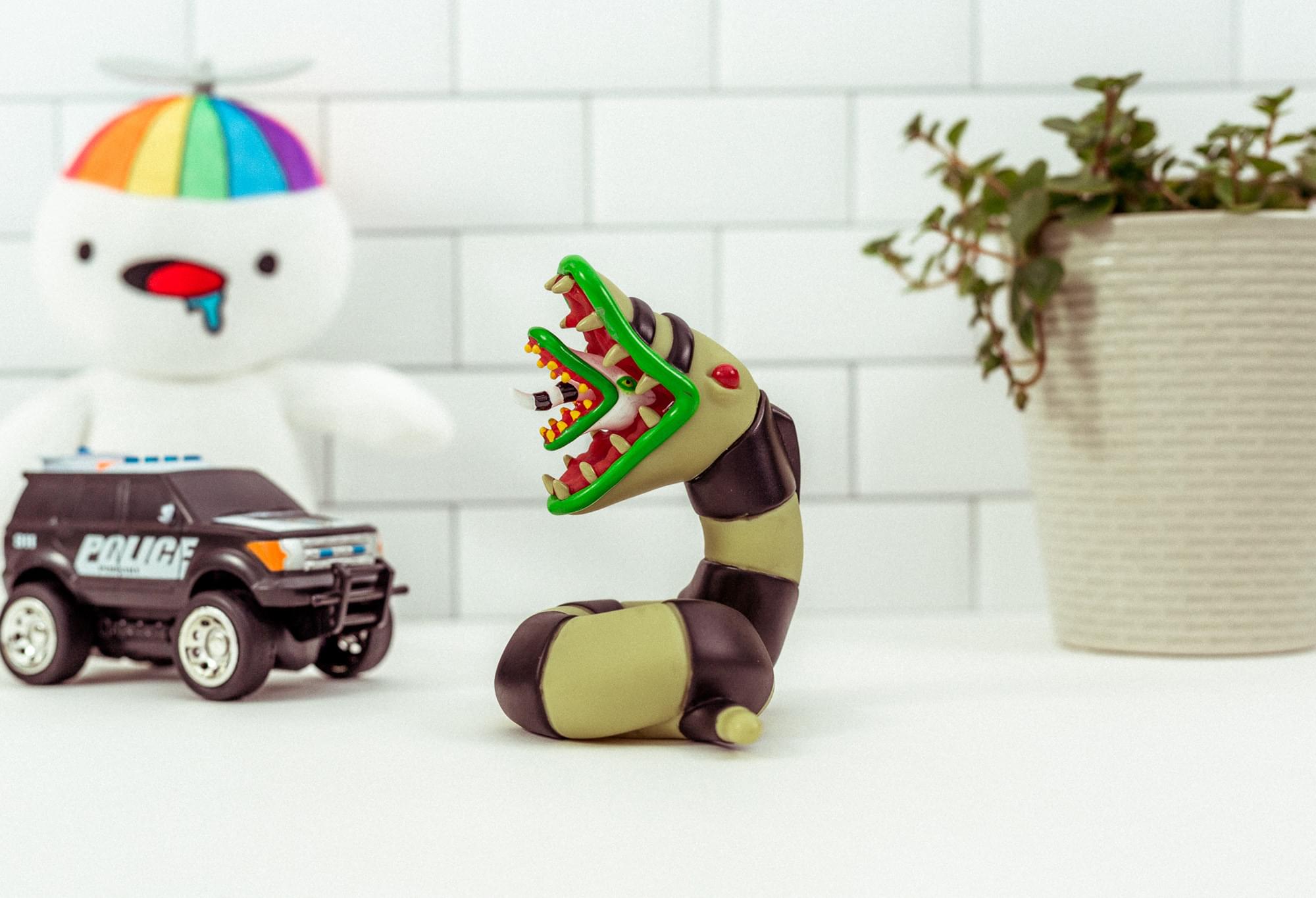 Beetlejuice Sandworm LED Mood Lamp - 4.75 Inches Tall